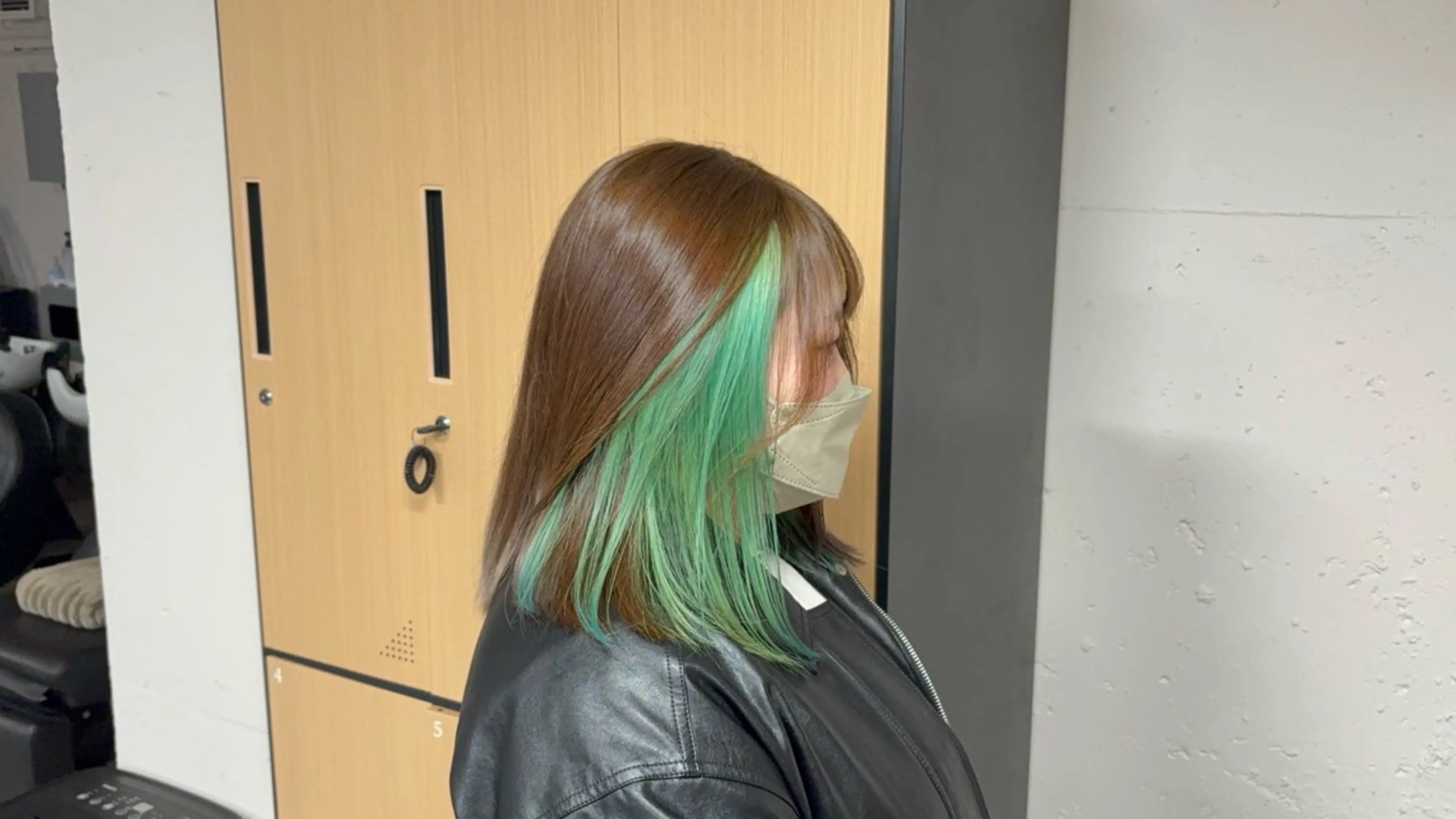 ミディアム tokute 中野真咲🐺のヘアスタイル