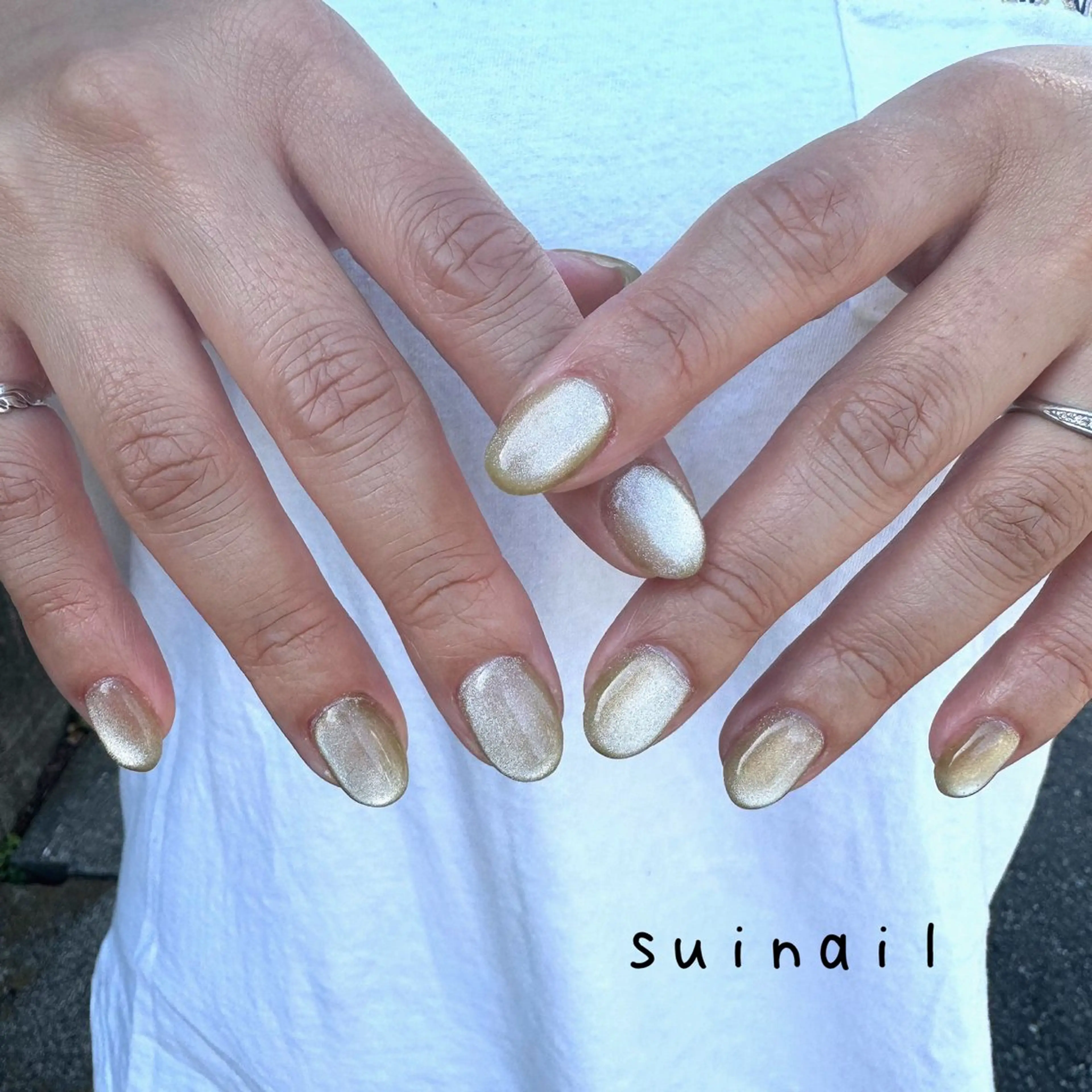 ネイル マグネットネイル sui nailのネイルデザイン
