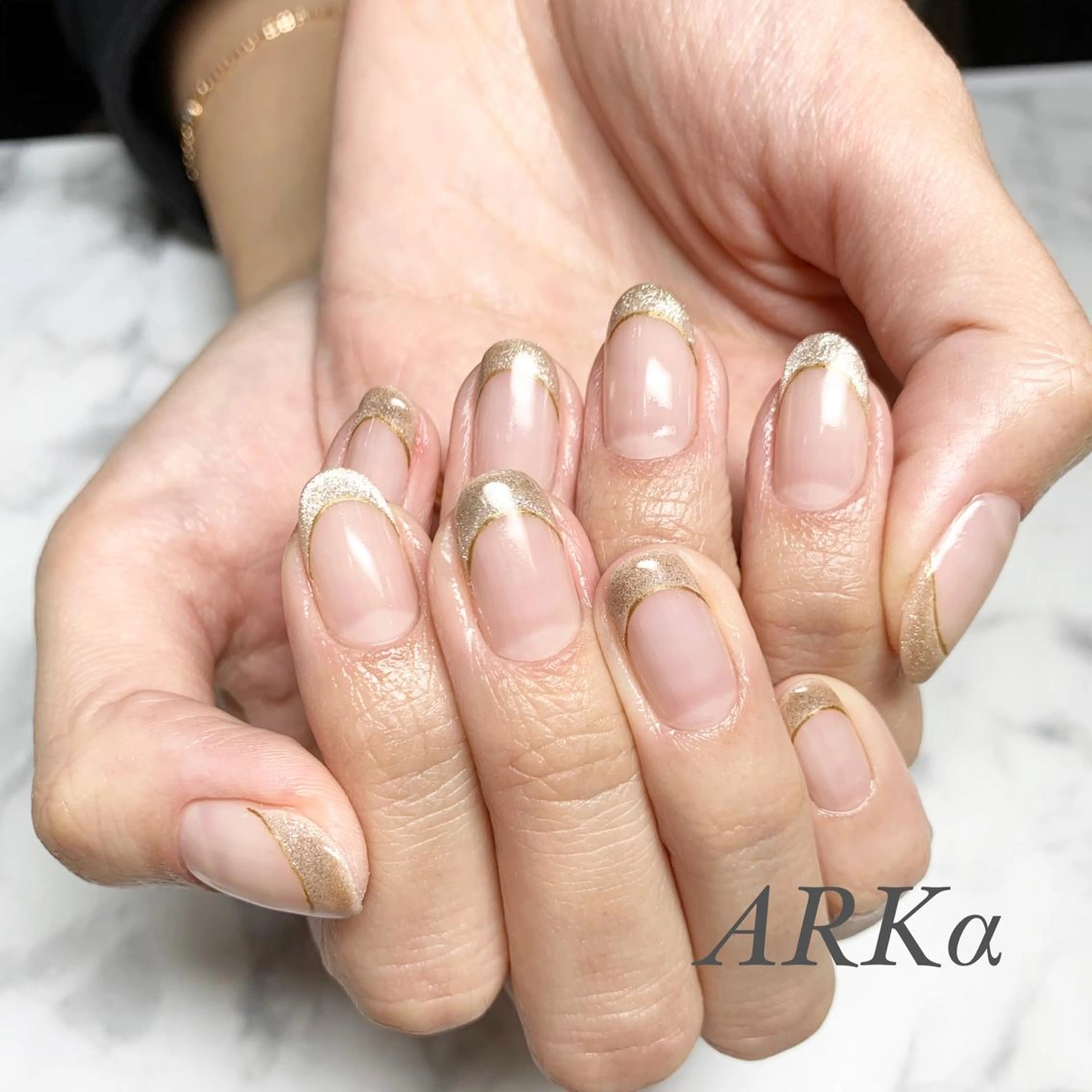 ネイル ジェルネイル マグネットネイル Nailsalon ARKαのネイルデザイン