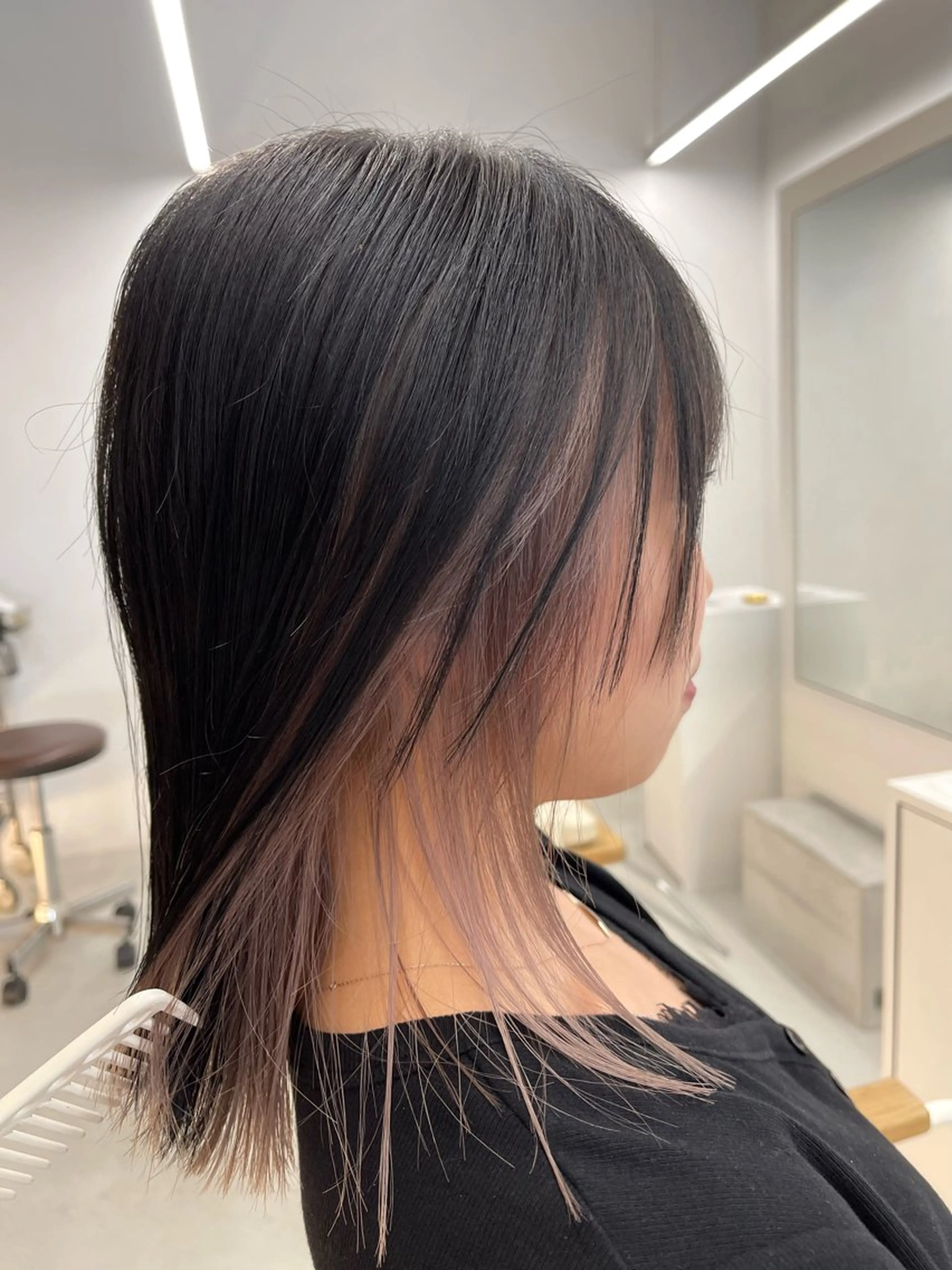 ミディアム カラー 柴田泰秀sotti. 髪質改善/ブリーチのヘアスタイル