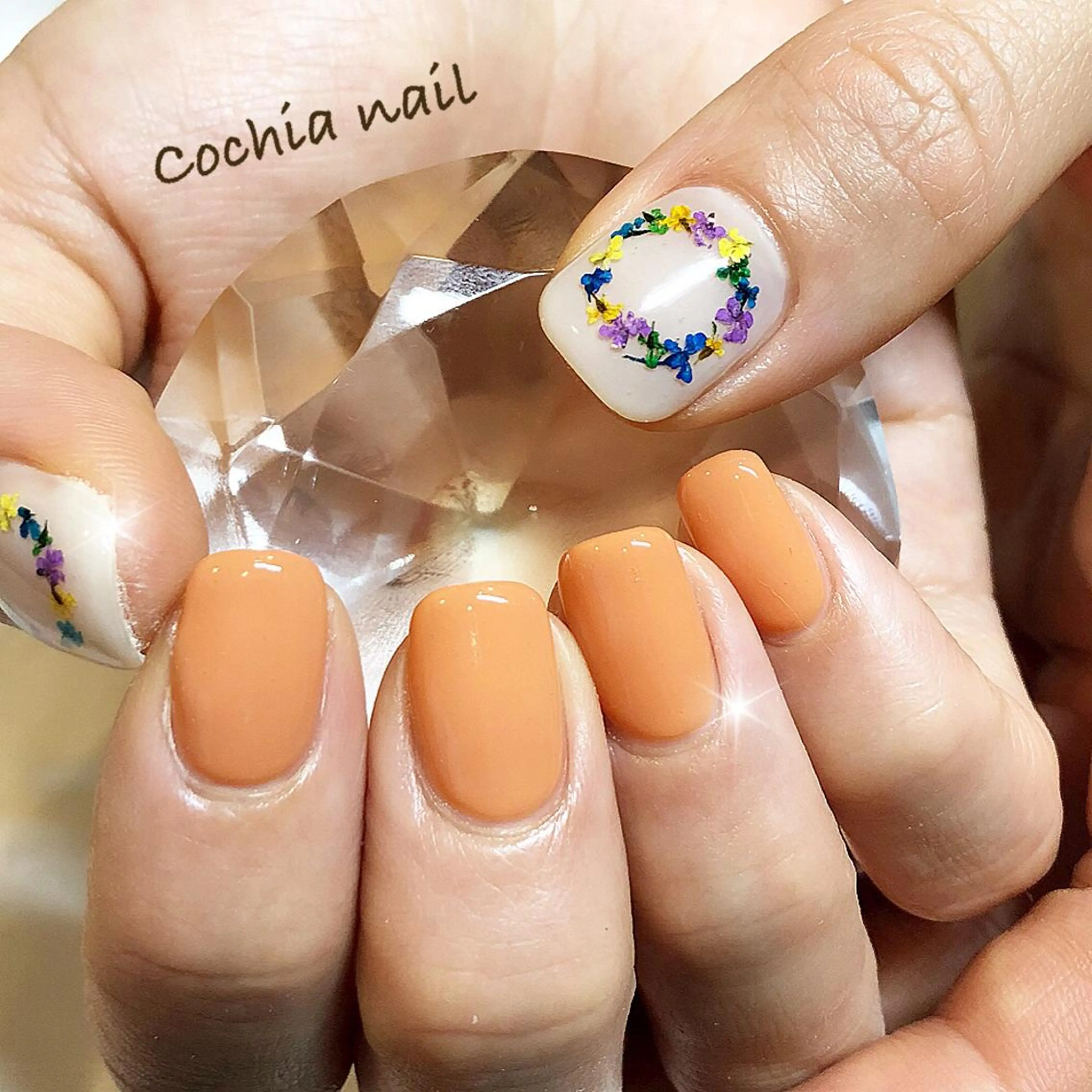 ネイル ハンドネイル ☆Cochia nail☆のネイルデザイン