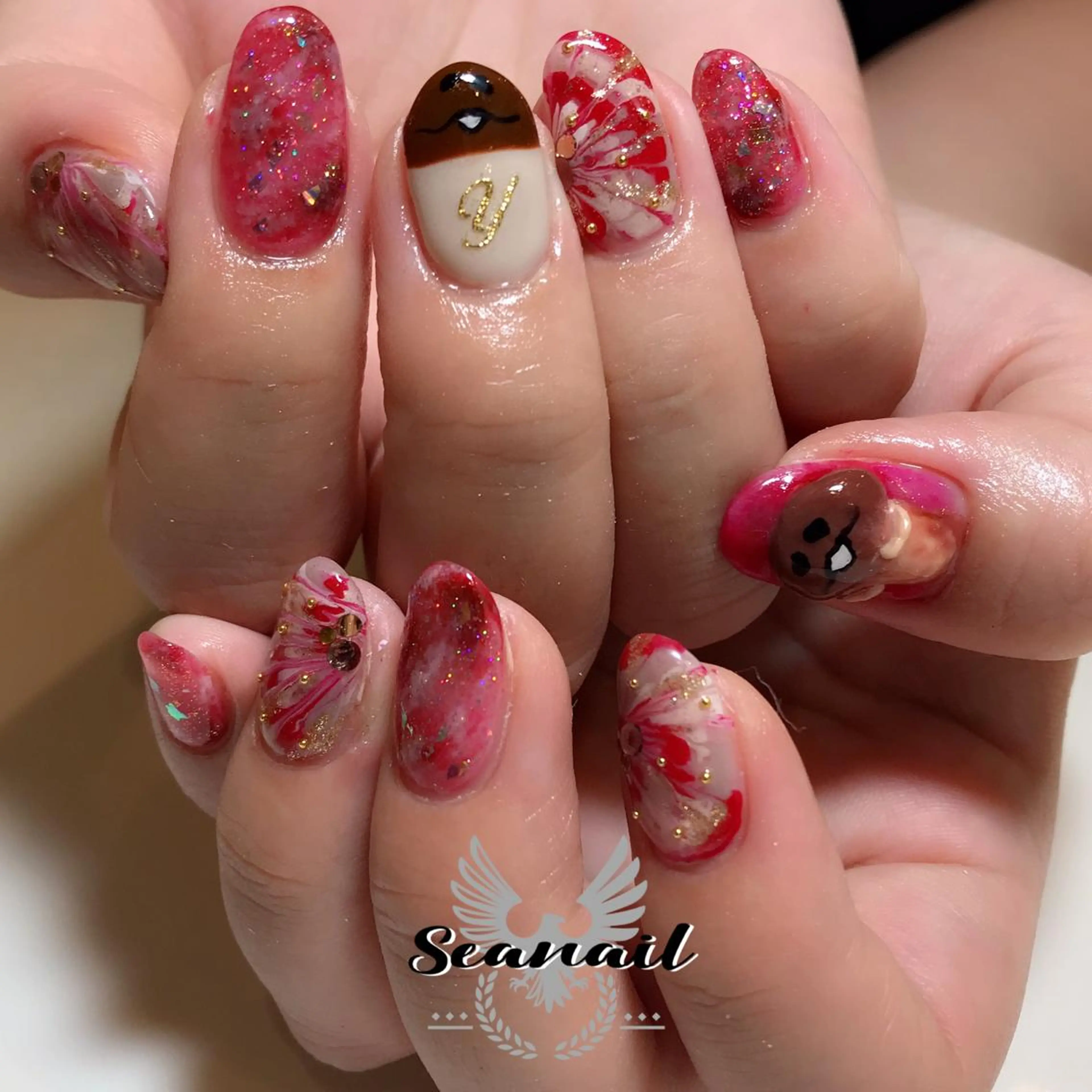 ネイル 小尾 栞のネイルデザイン