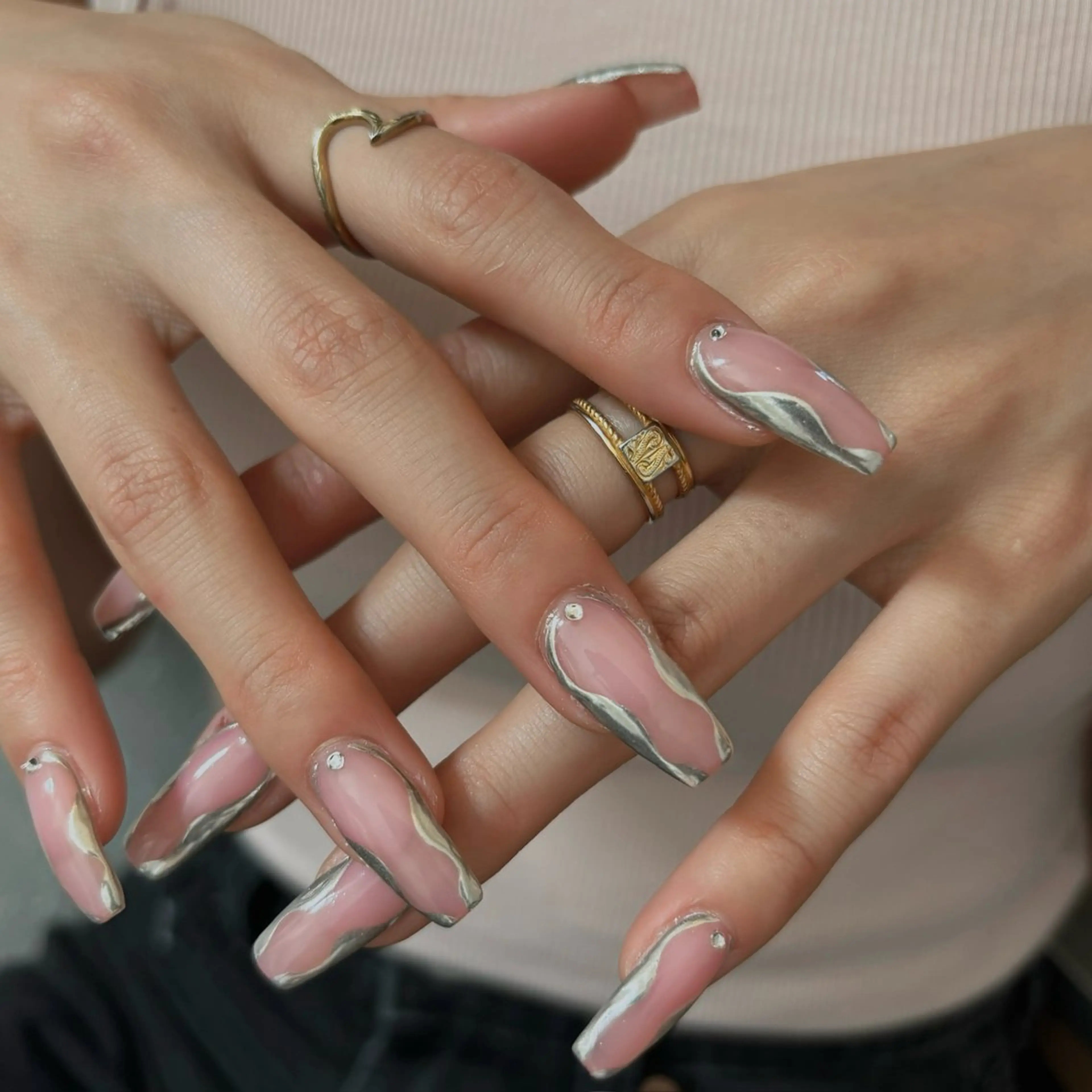 ネイル ハンドネイル nail studio romance所属・romance senaのネイルデザイン
