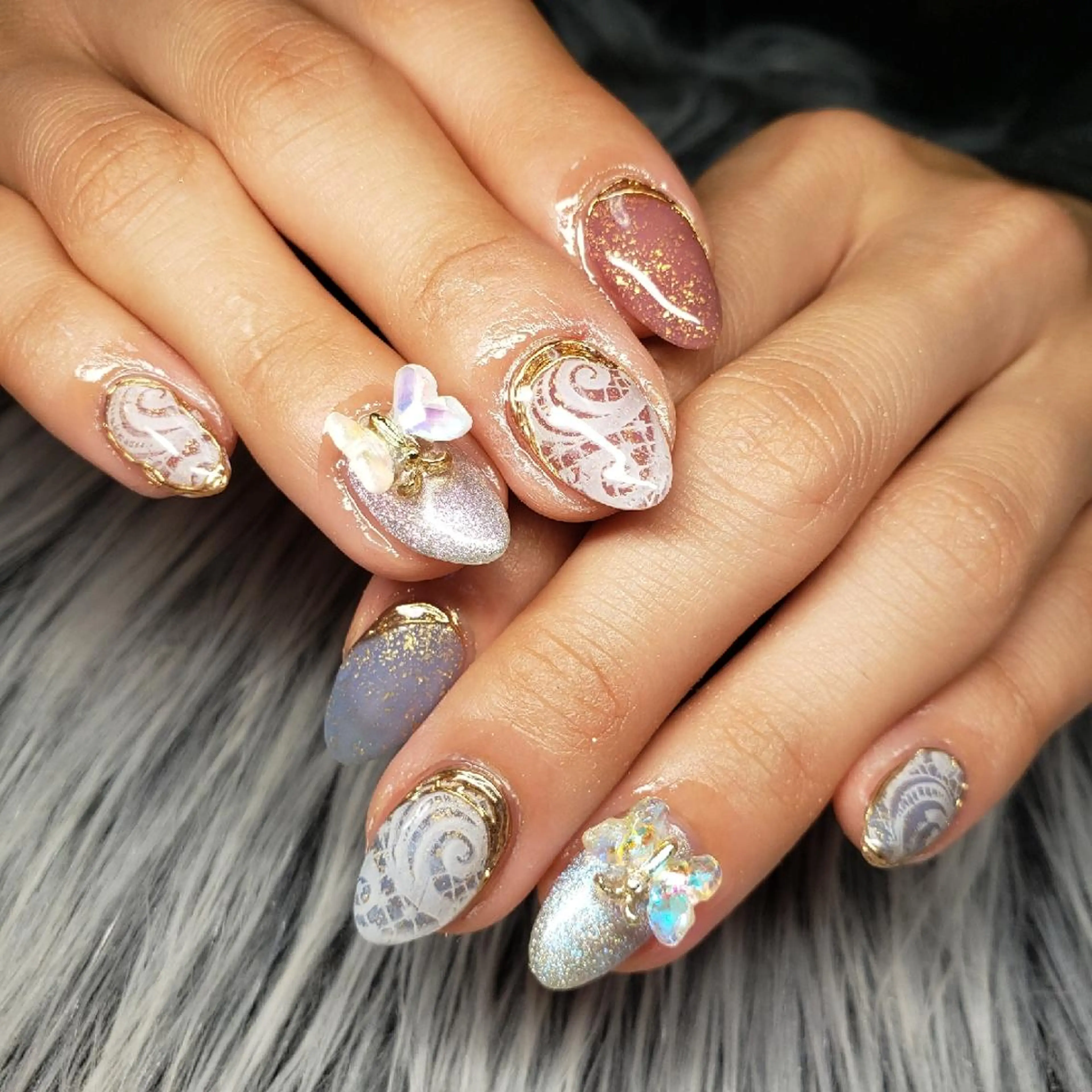 ネイル レース ハンドネイル Nail salon Coco所属・Nail salon Coco【溝の口駅】のネイルデザイン