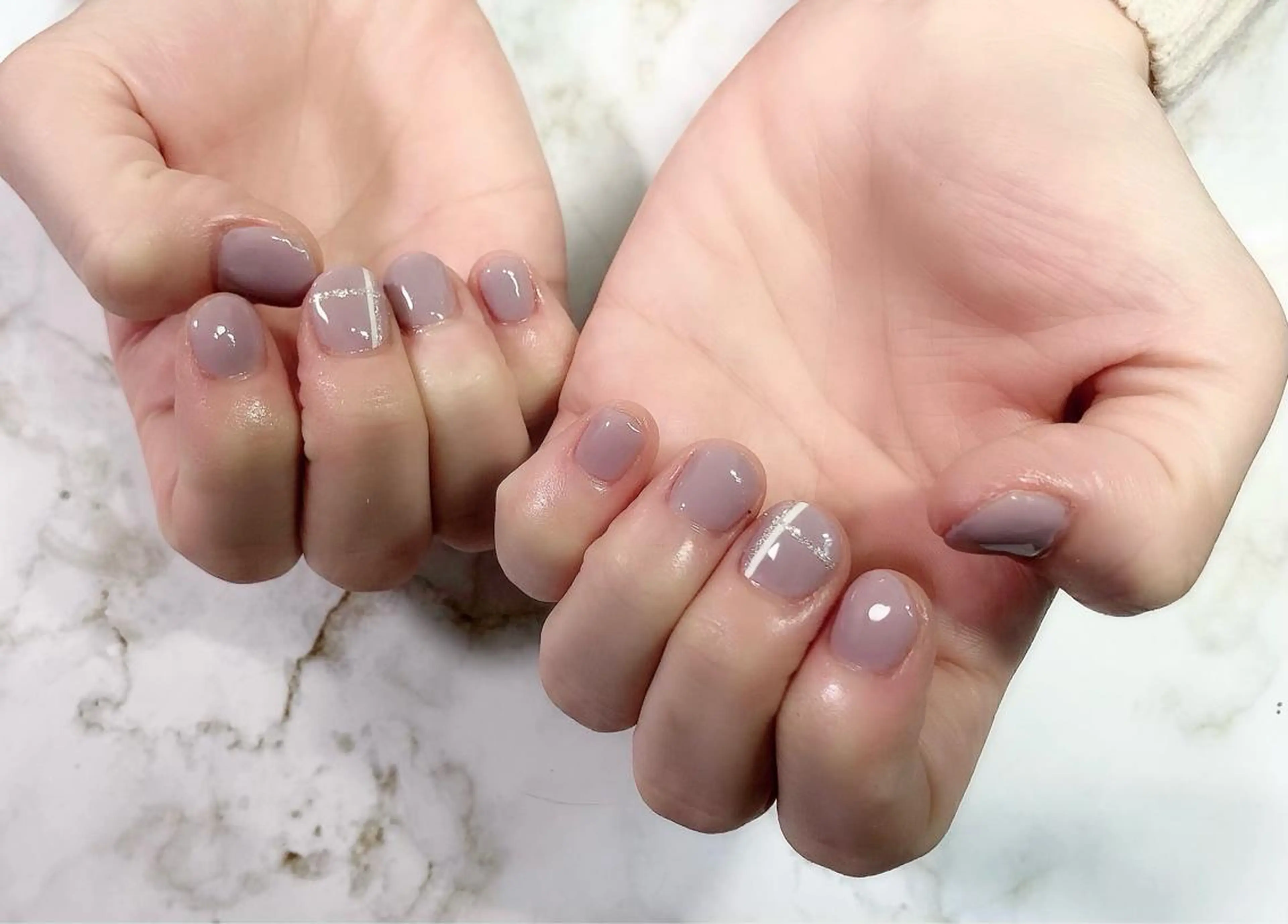 ネイル オフィスネイル シンプルネイル shonan_ kairiのネイルデザイン