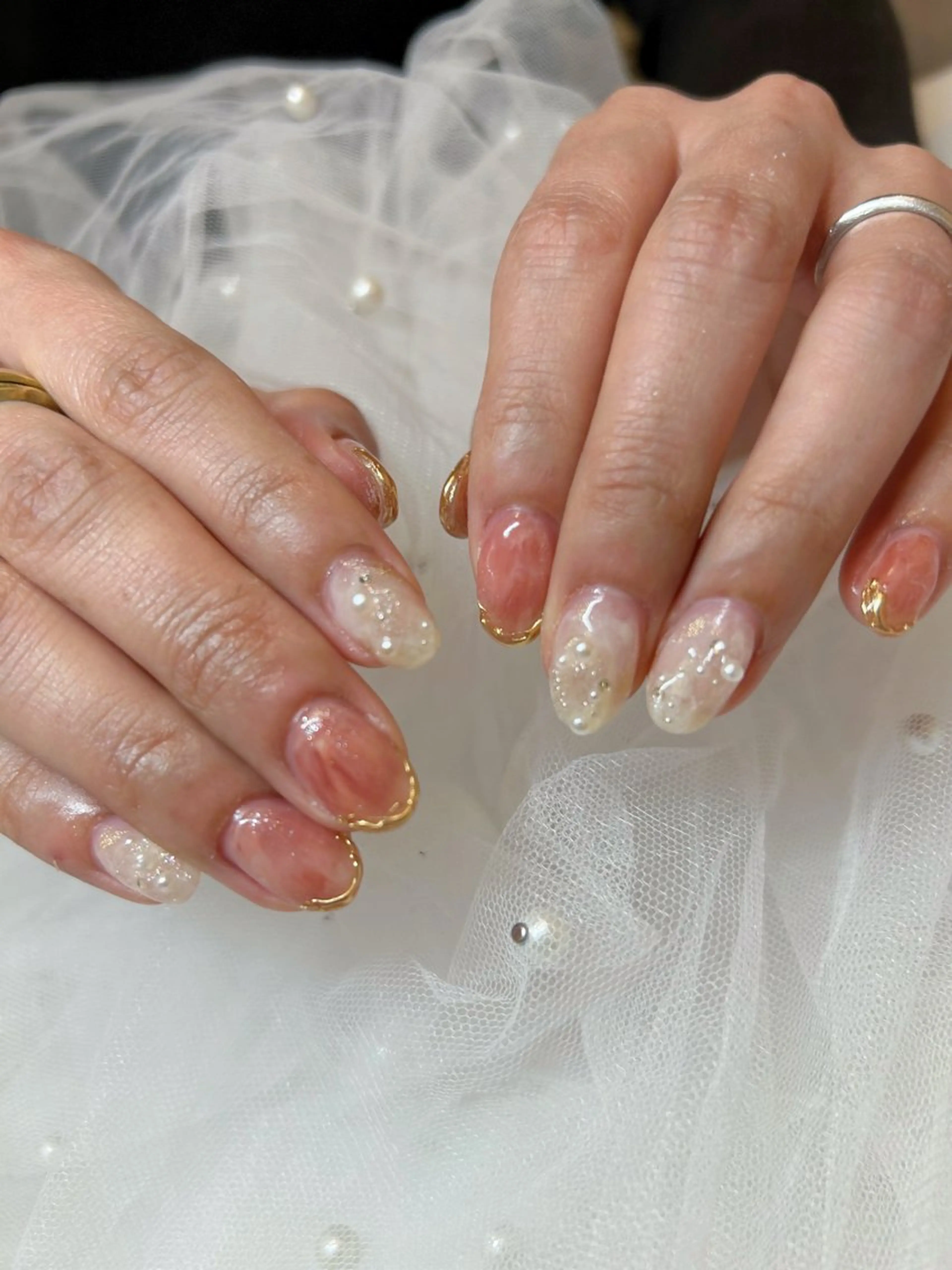 ネイル takara nail所属・takara射水高岡 マグネット韓国ポップのネイルデザイン