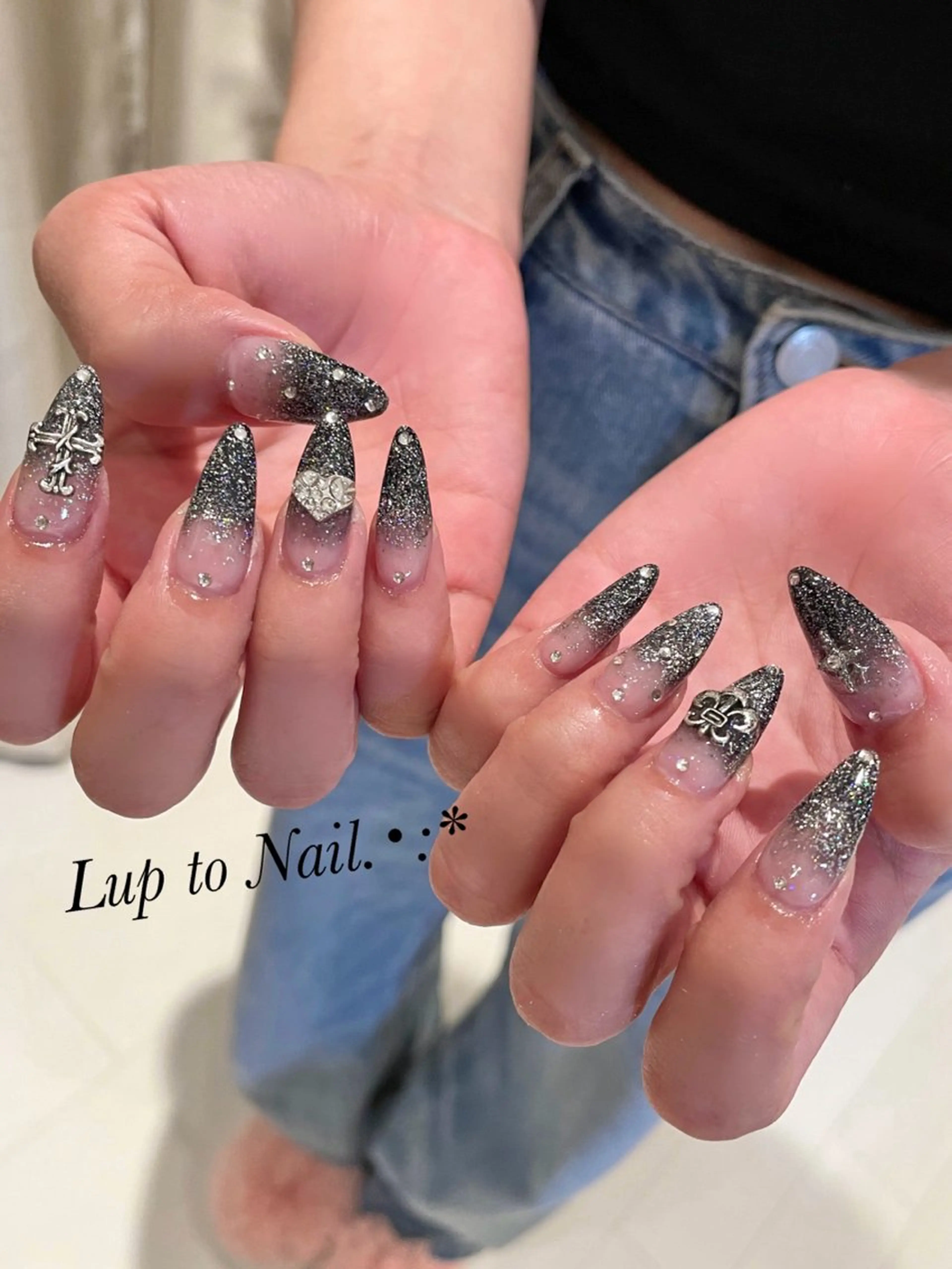 ネイル 春ネイル Lupto　Nail 【リップトゥネイル】のネイルデザイン