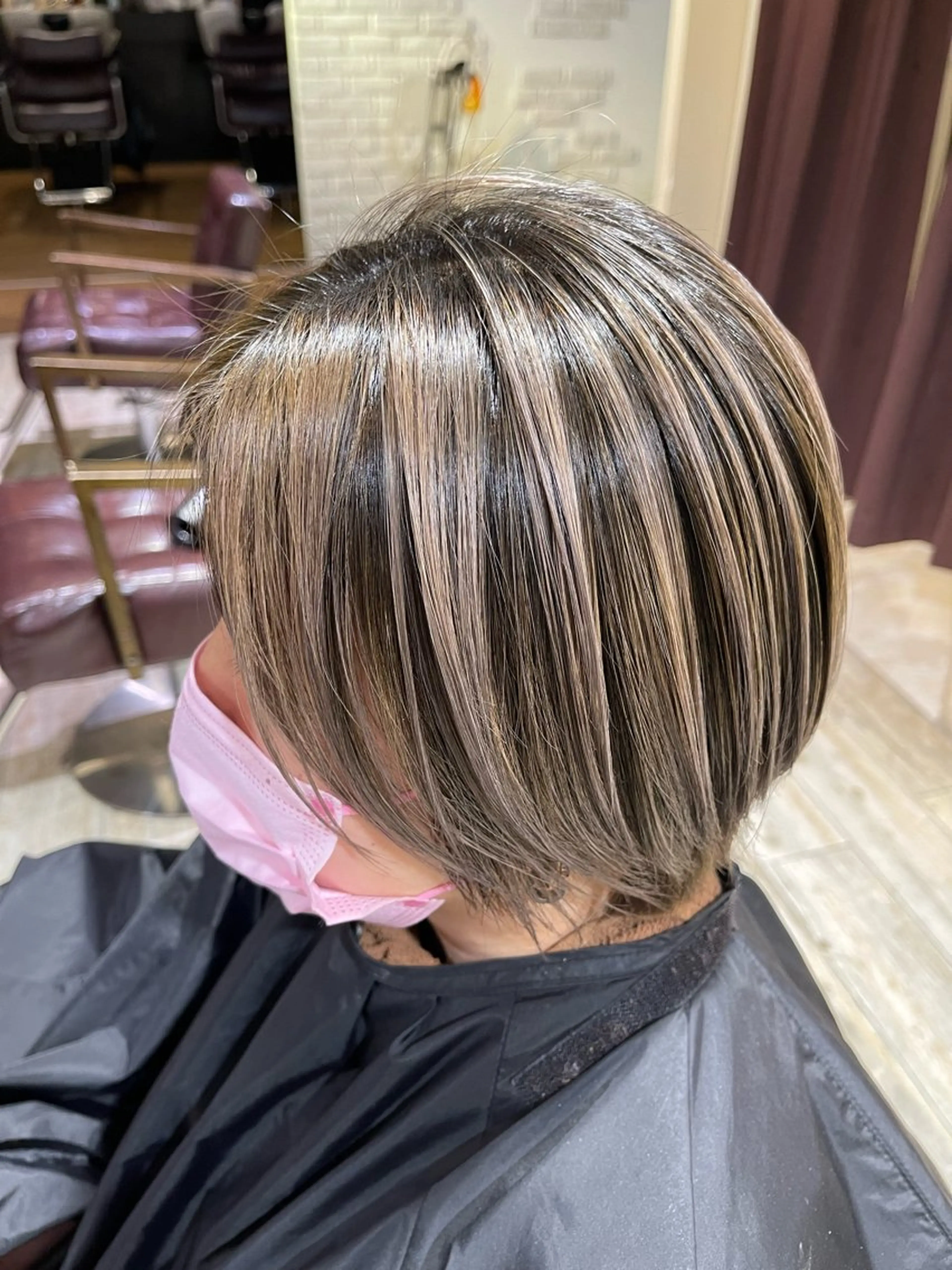 ショート カラー カット ヘアカラー トリートメント Che'ri所属・海外レイヤー/ レイヤーカット/和田のヘアスタイル