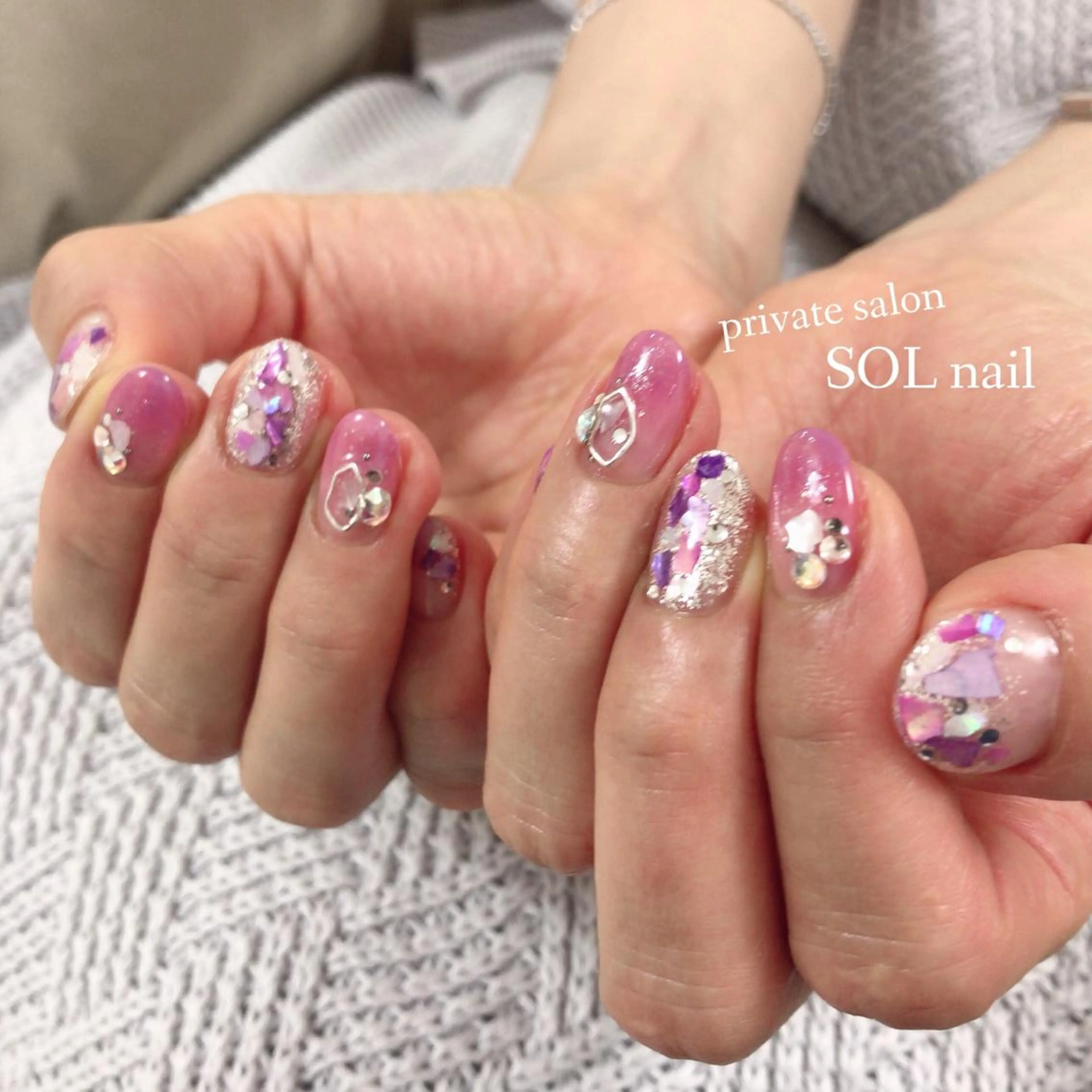 ネイル SOL NAILのネイルデザイン