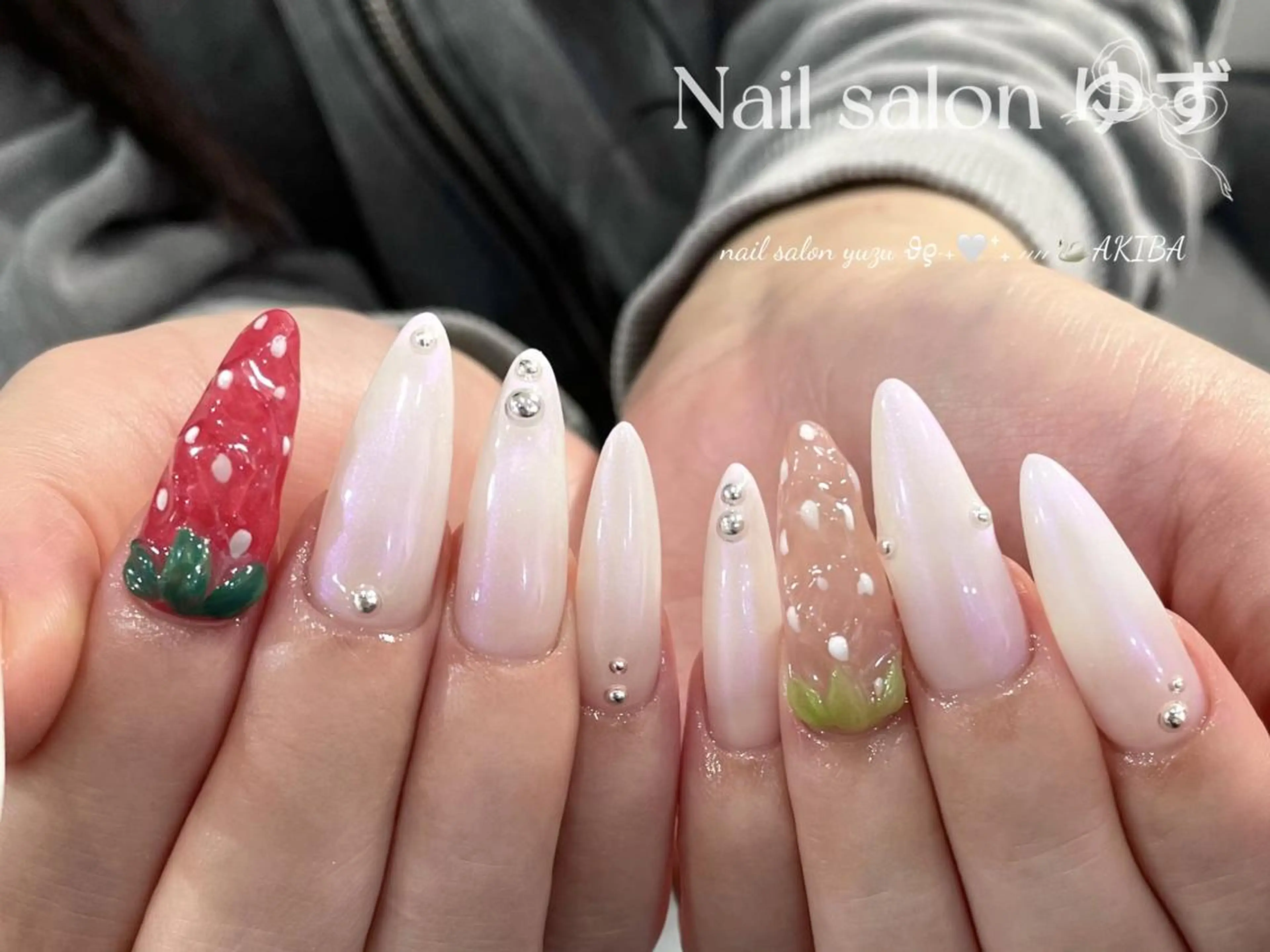 ネイル ハンドネイル MAKI💚💚💚 秋葉原.のネイルデザイン