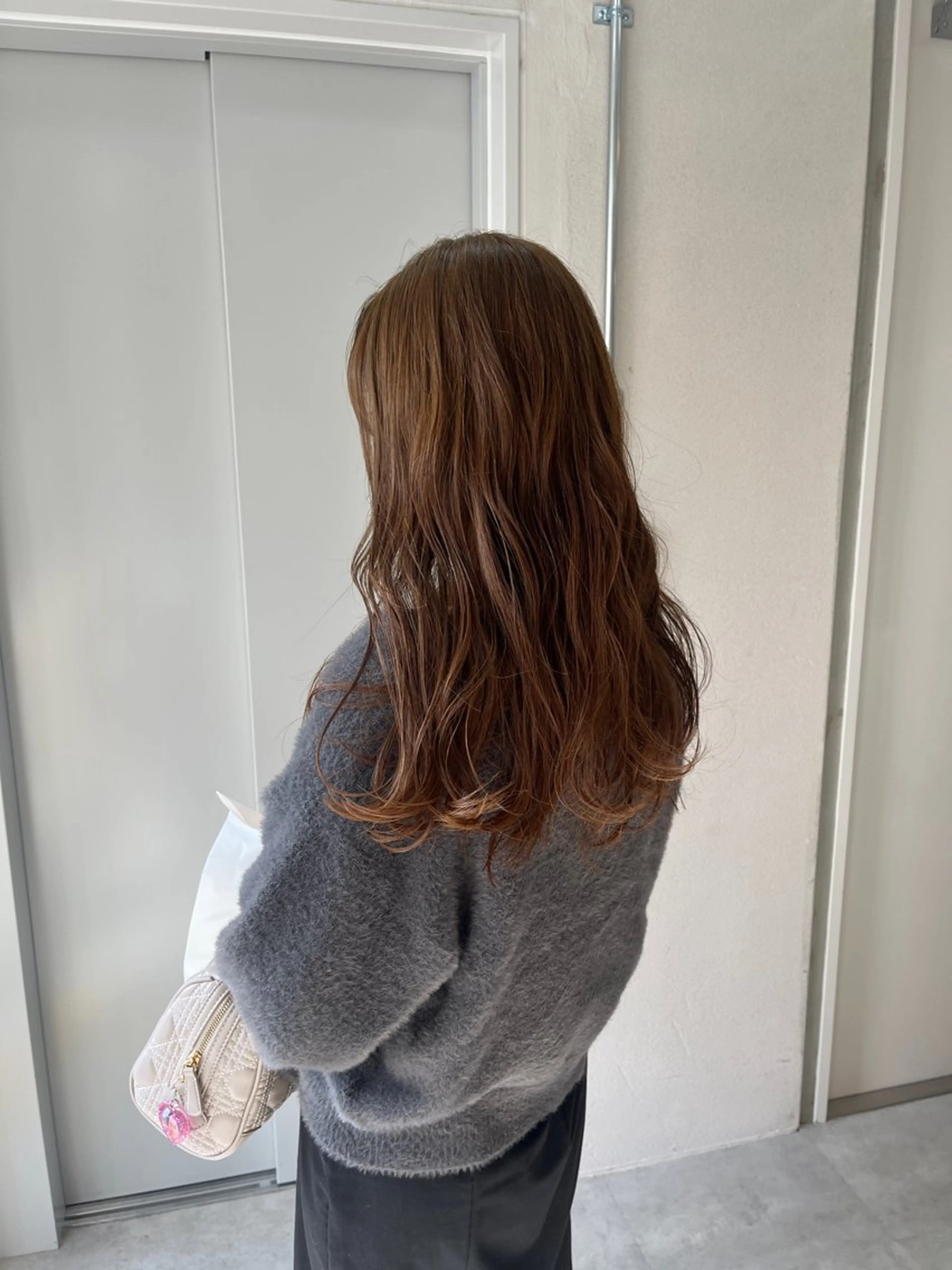 セミロング カット ヘアカラー 髪質改善/美髪 透明感/nanakoのヘアスタイル