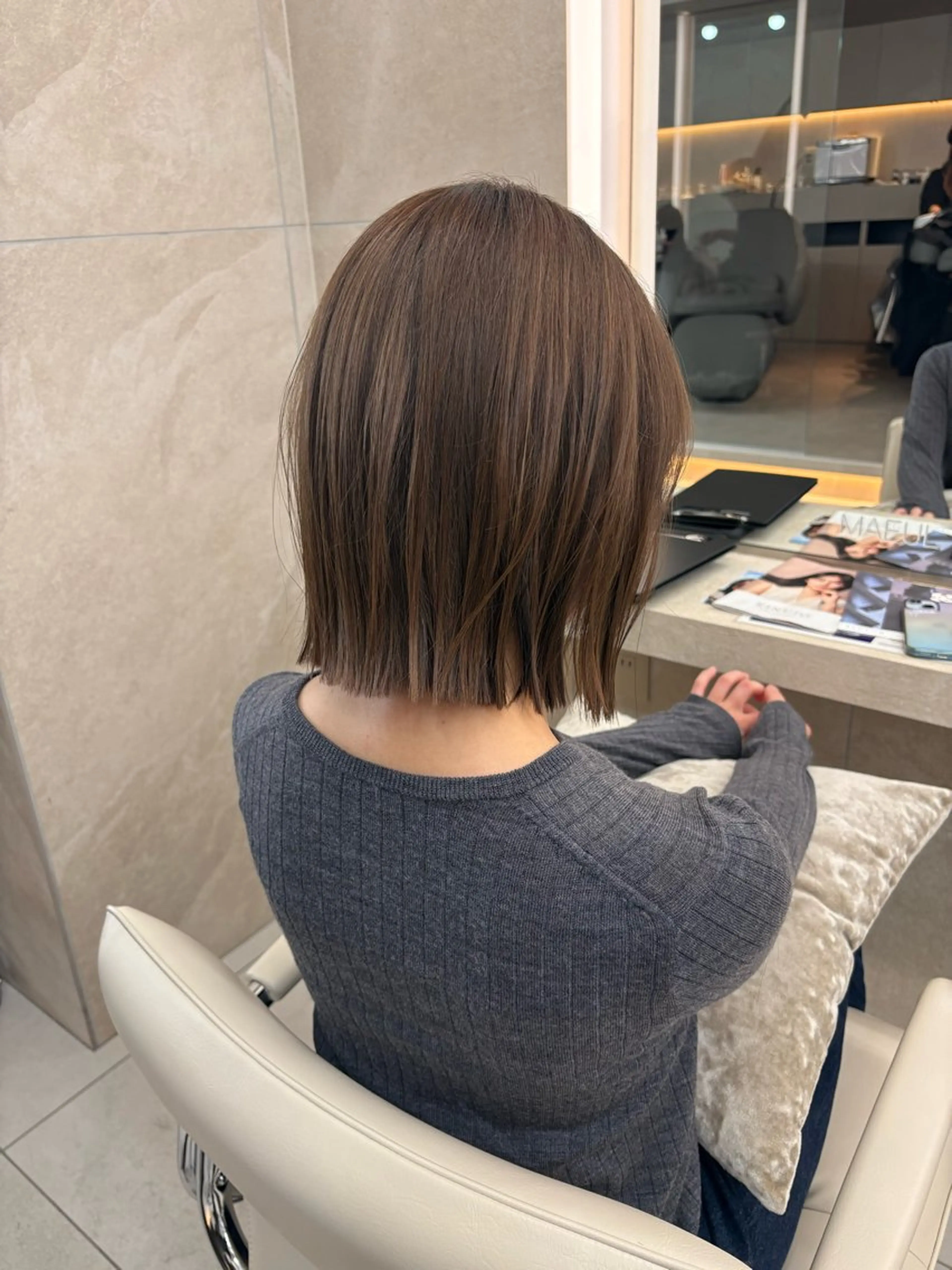 ショート 國藤 彩のヘアスタイル