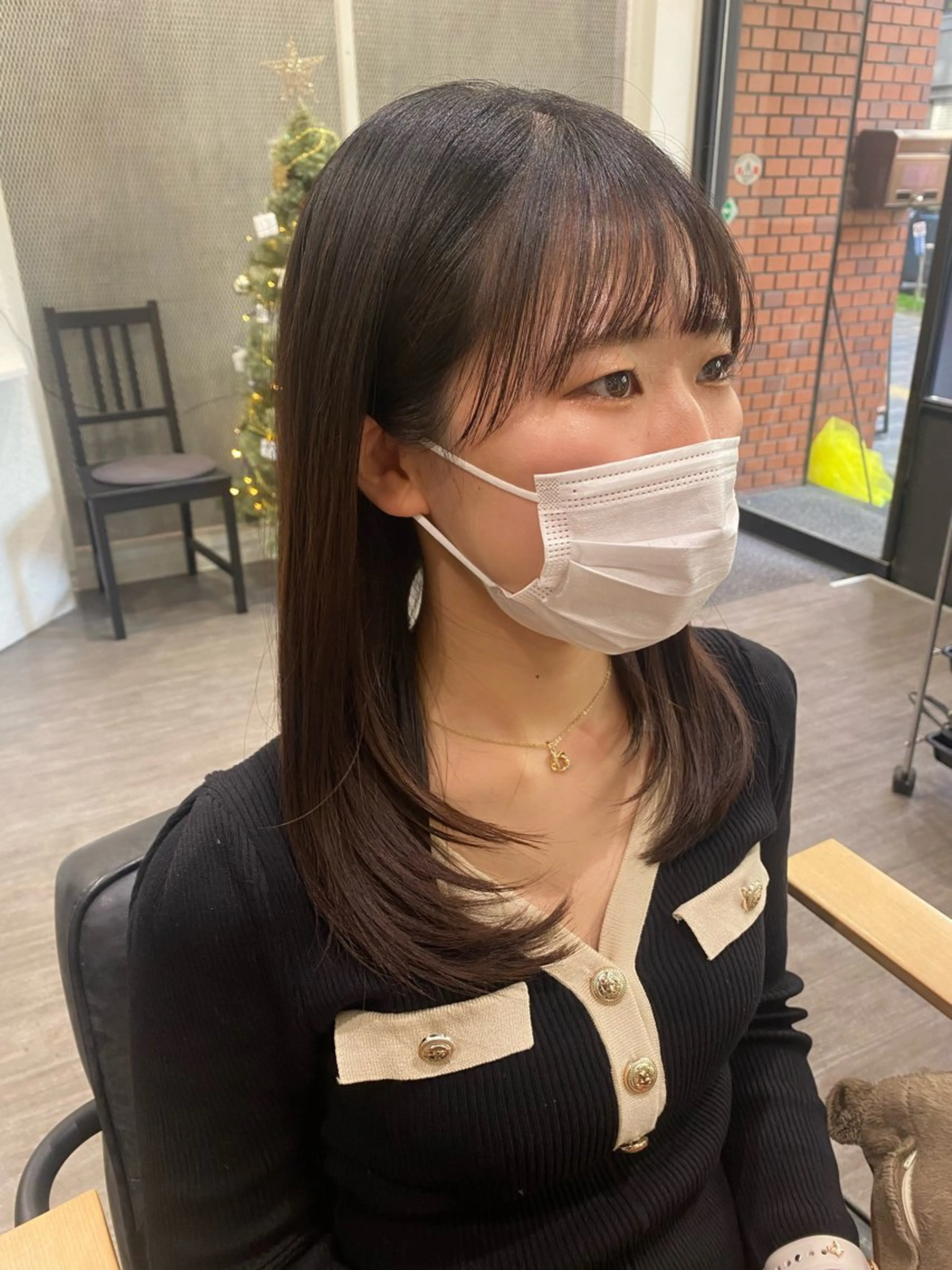 セミロング カット ヘアカラー cocotte🌿 amaneのヘアスタイル