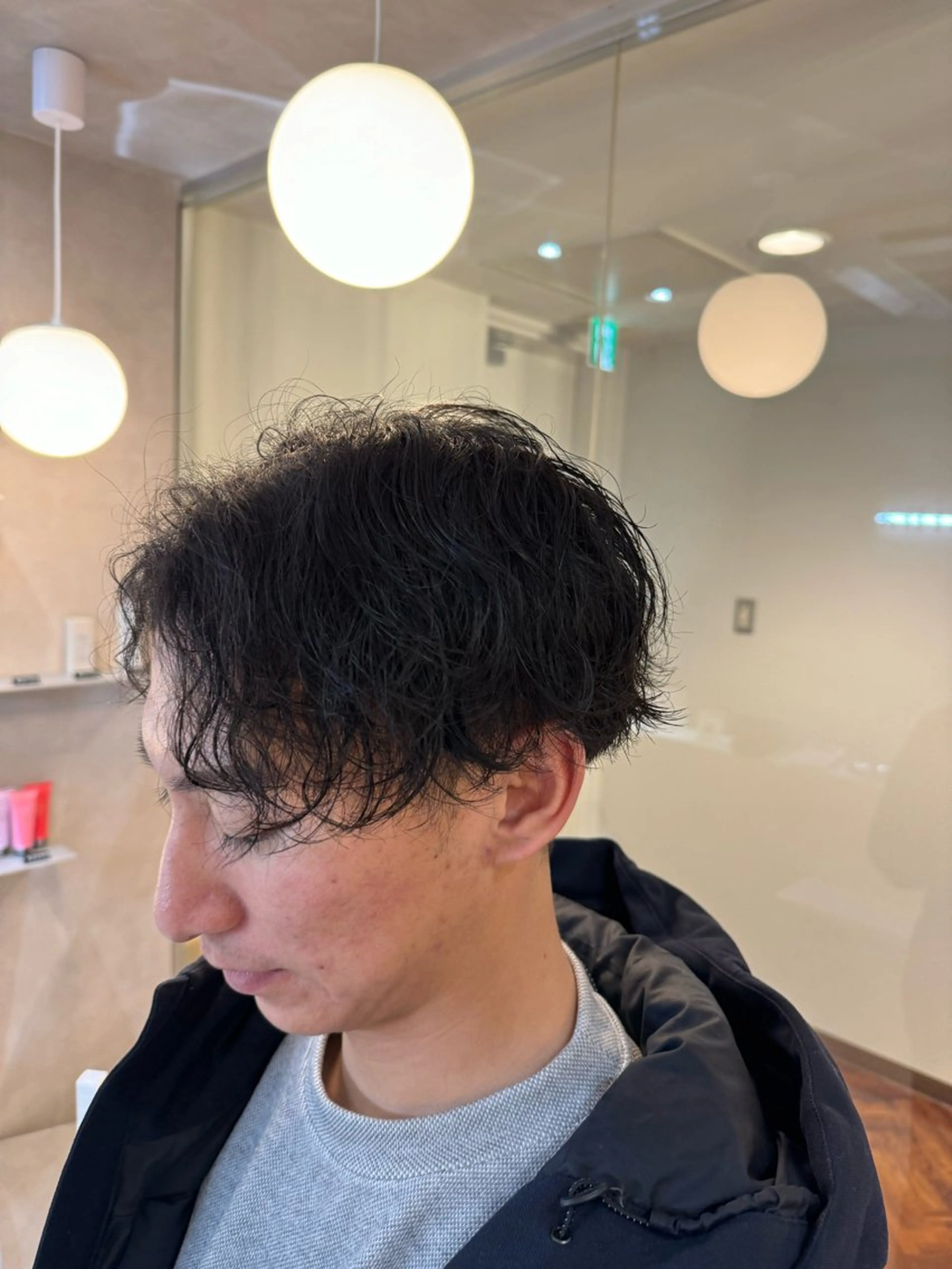 パーマ メンズ Tink　天神店所属・今村賢治/メンズ/ レイヤー✨艶カラーのヘアスタイル