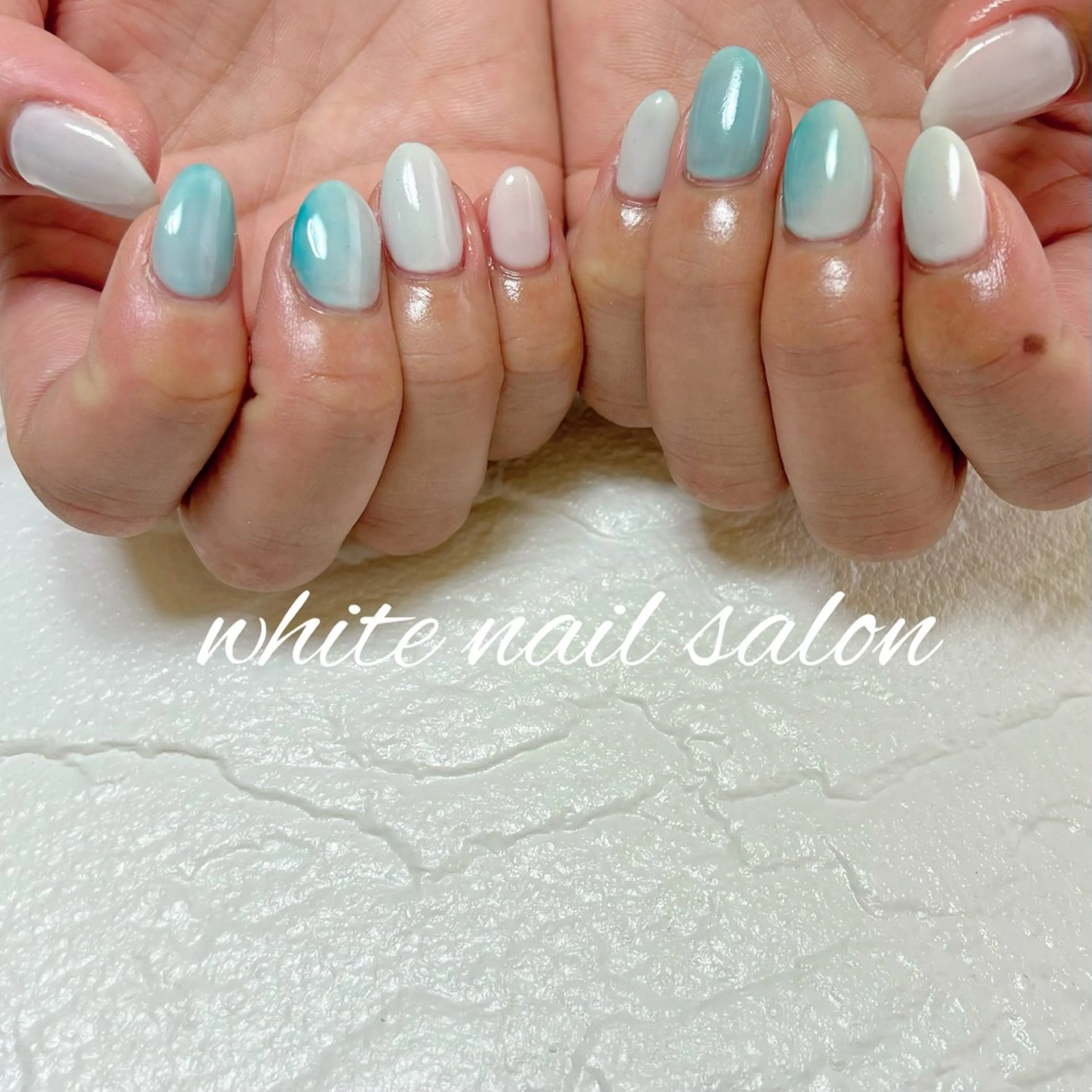 ネイル 持ち込み ホワイト ハンドネイル white nail salonのネイルデザイン