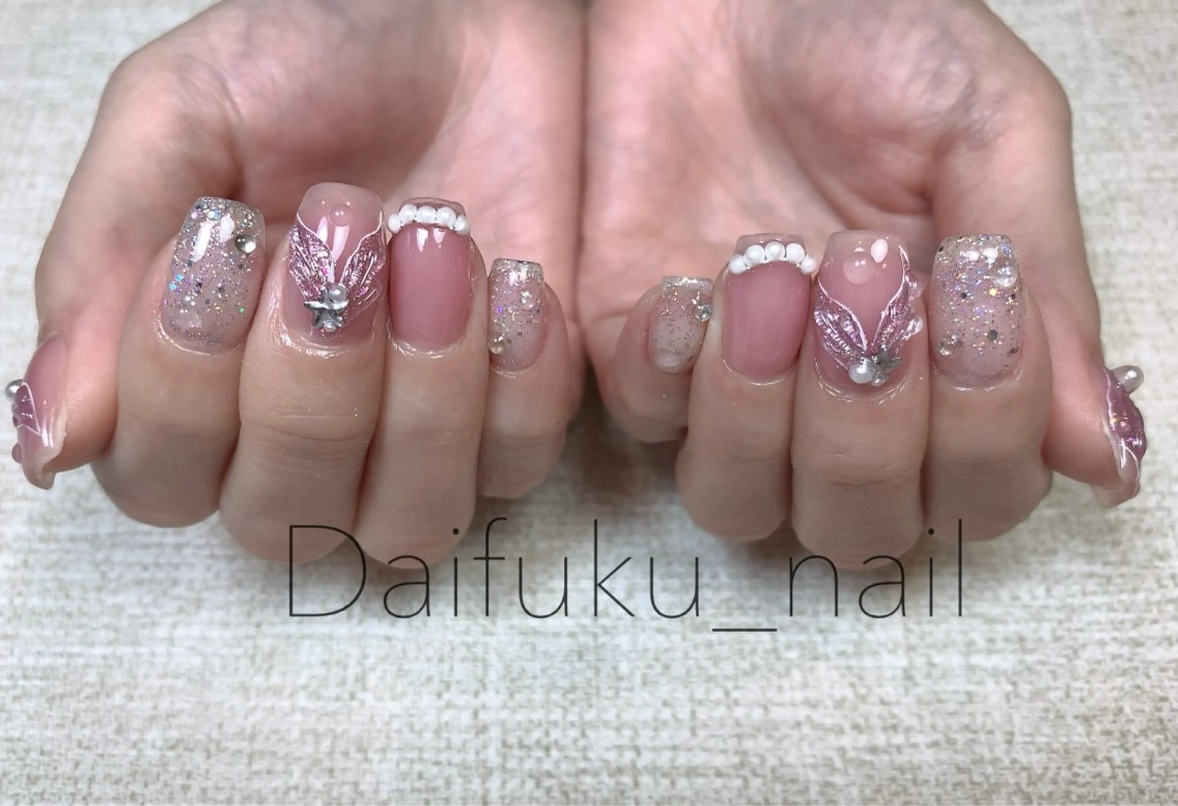 ミディアム ハンドネイル Daifuku_nails所属・Daifuku nailsのネイルデザイン