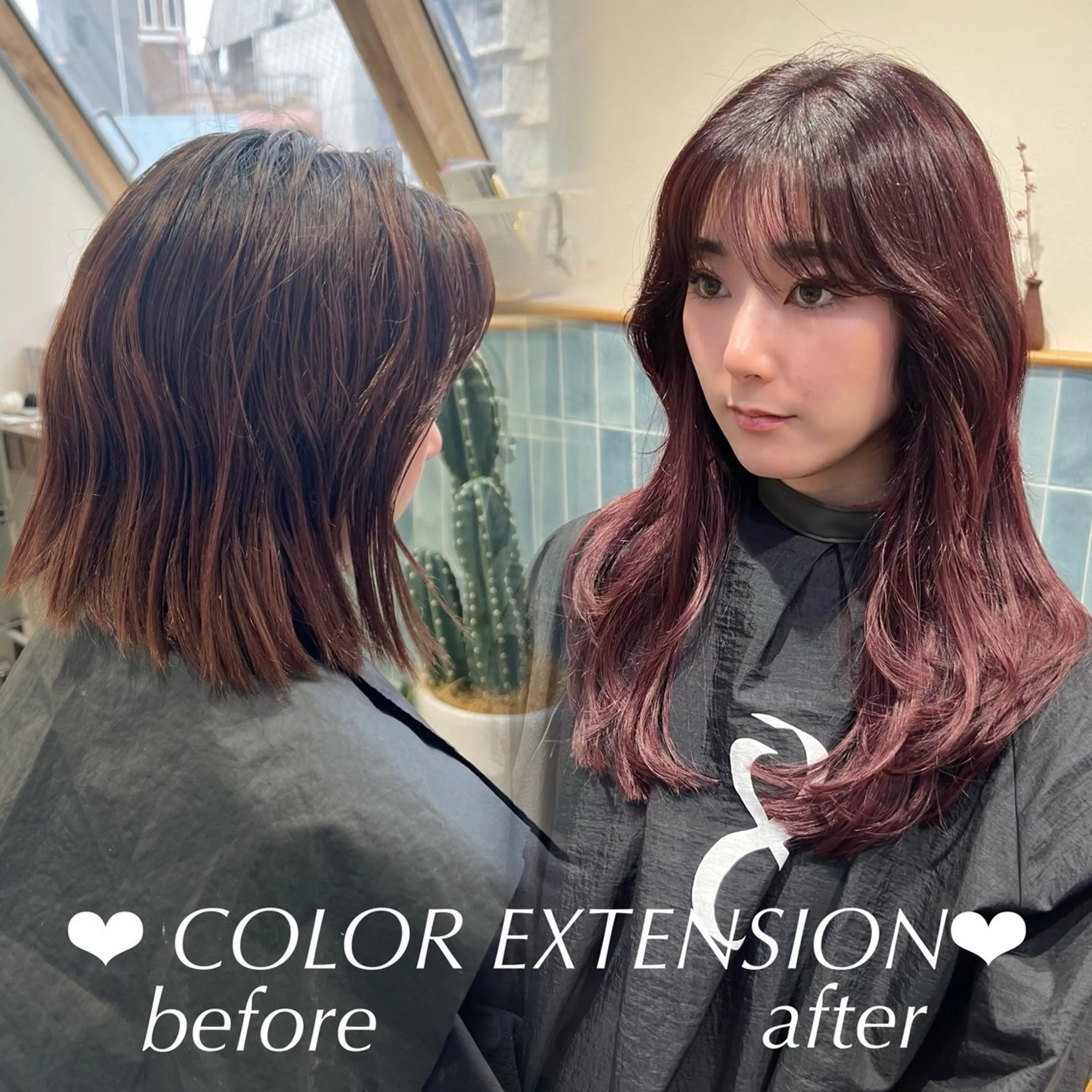 カラー 韓国透明感カラー 🫧SHIHO🫧のヘアスタイル