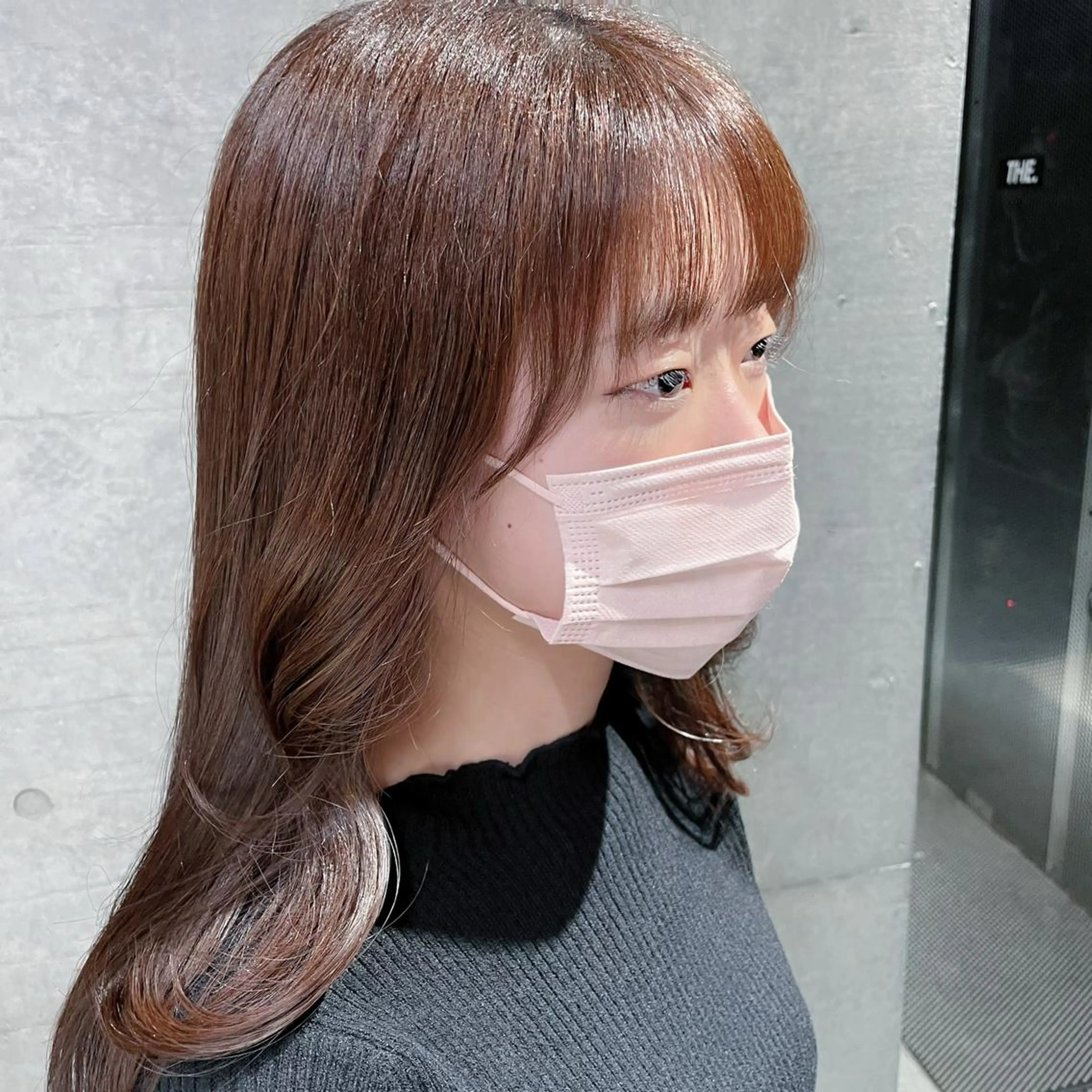 ロング カラー 小顔カット plume【プリュム】恵比寿所属・💗plume(ぷり ゅむ)💗なずなのマツエク・マツパデザイン