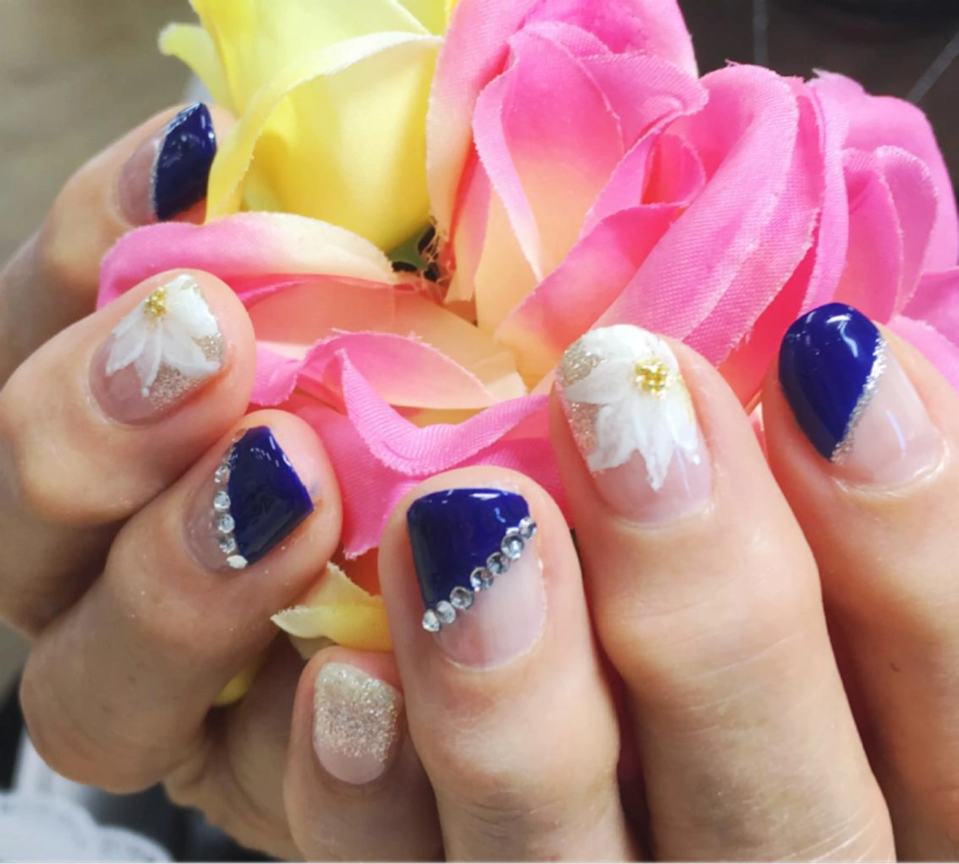 ネイル nail salon＆school felice所属・フェリーチェ瑞江店 新山のネイルデザイン