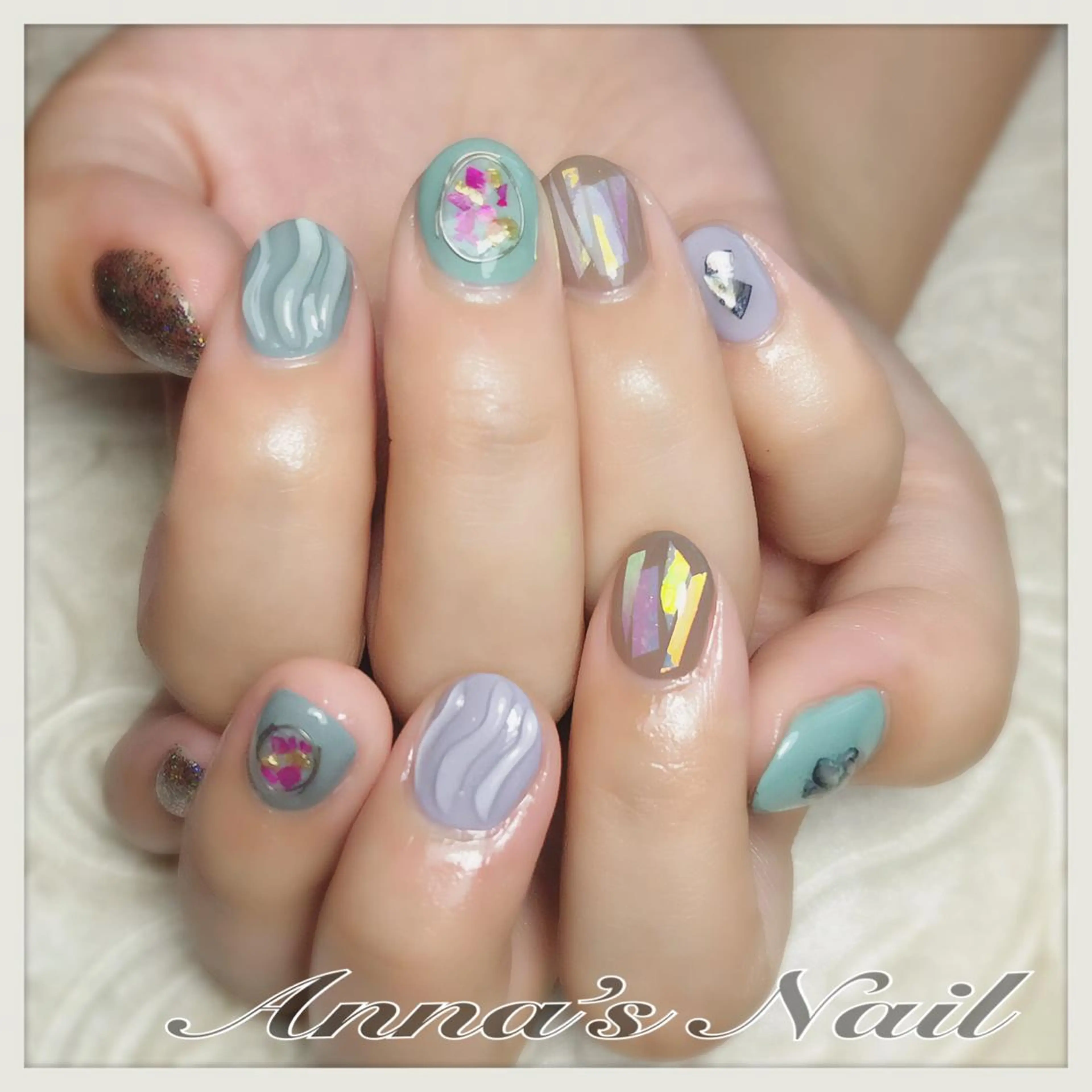 ネイル Anna’s Nail所属・清口 杏奈のネイルデザイン