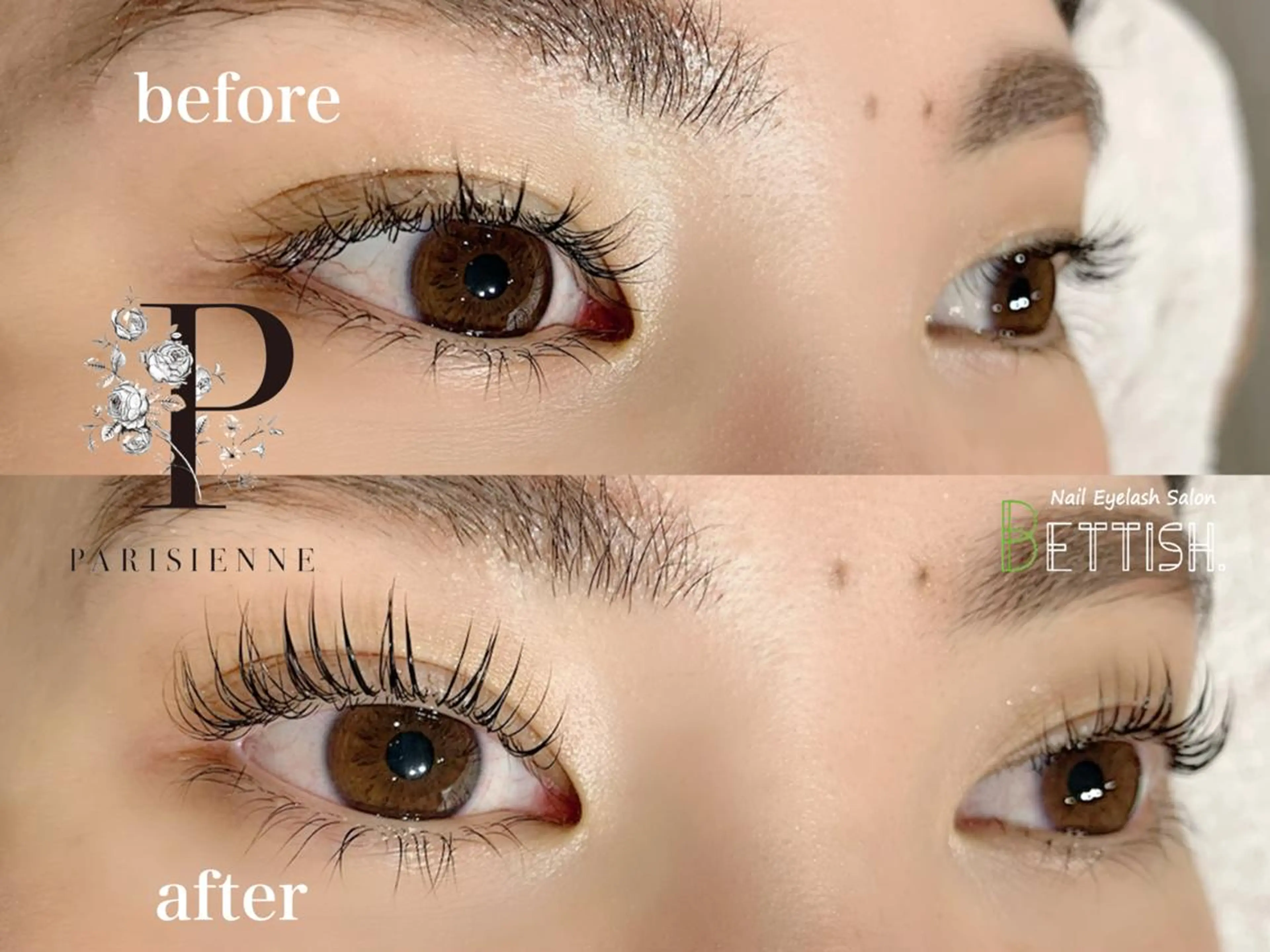 マツエク・マツパ マツパ BETTISH. HARUKA☺︎のマツエク・マツパデザイン