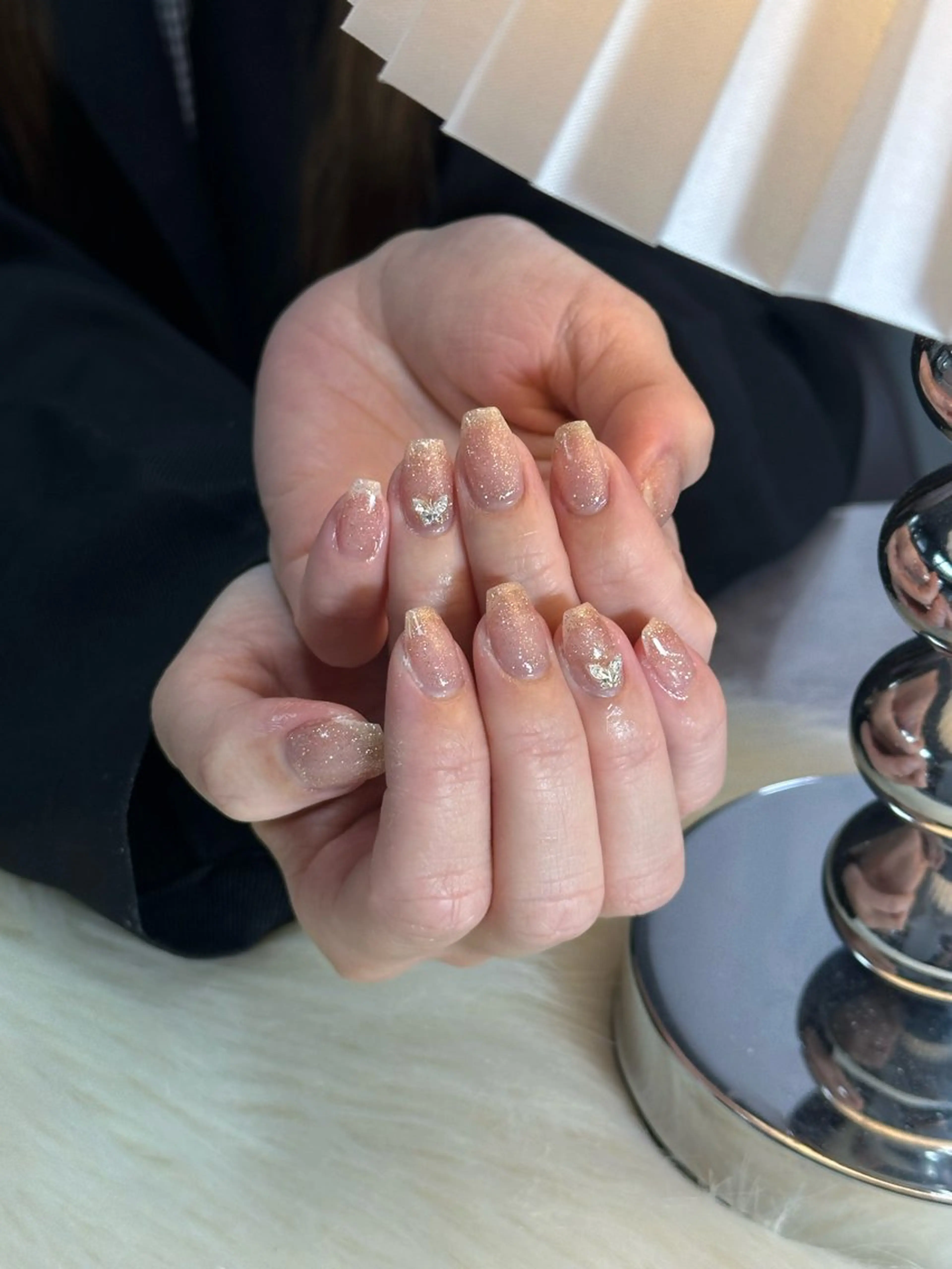 ネイル アートネイル ジェルネイル グラデーション パラジェル ワンホンネイル ハンドネイル if Hair＆Nail Salon所属・IKA /海外ネイル /個性派/ワンホンのネイルデザイン