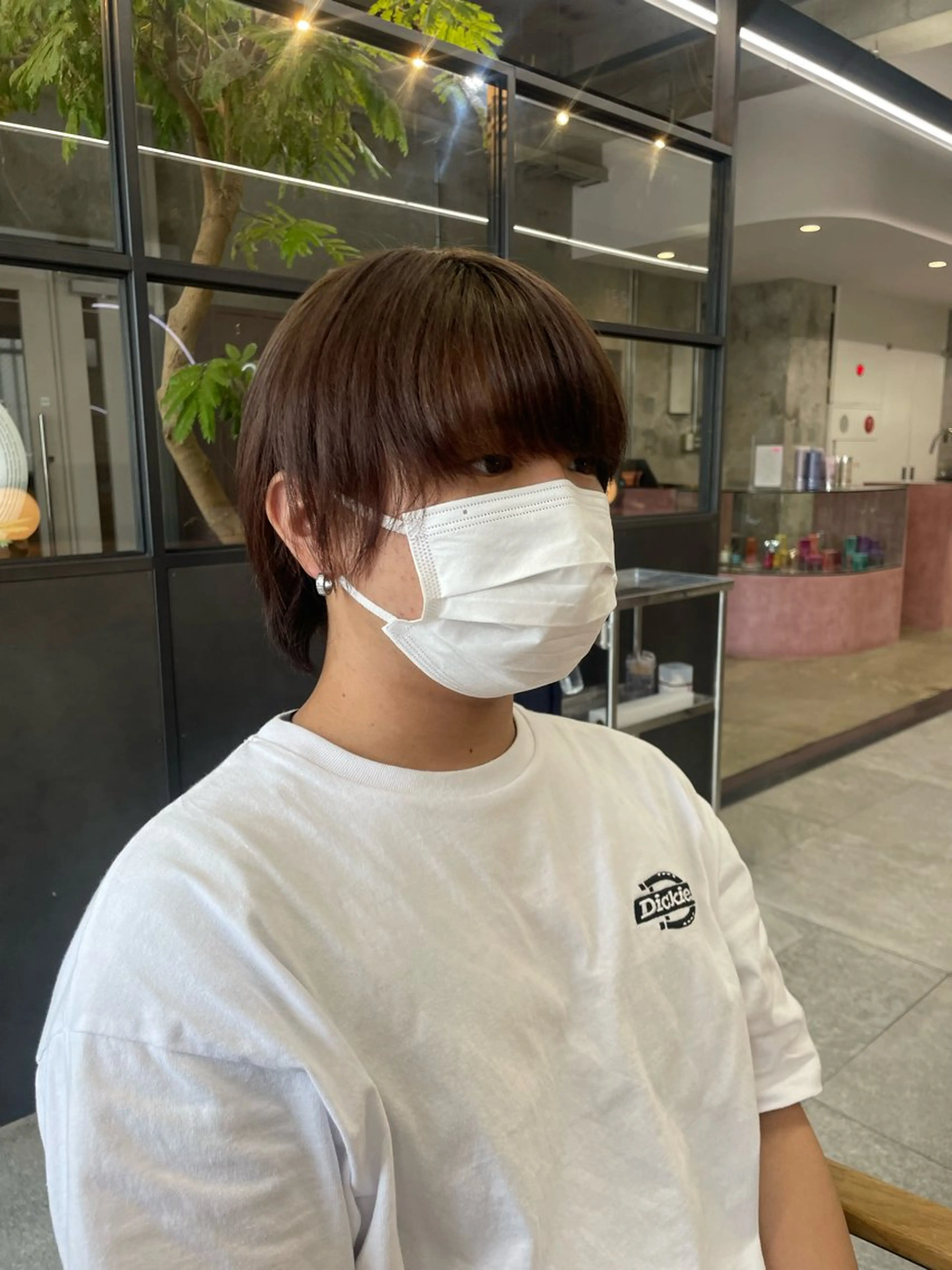 ショート 鈴木瑛里／ブロンド ベージュ／男女のヘアスタイル