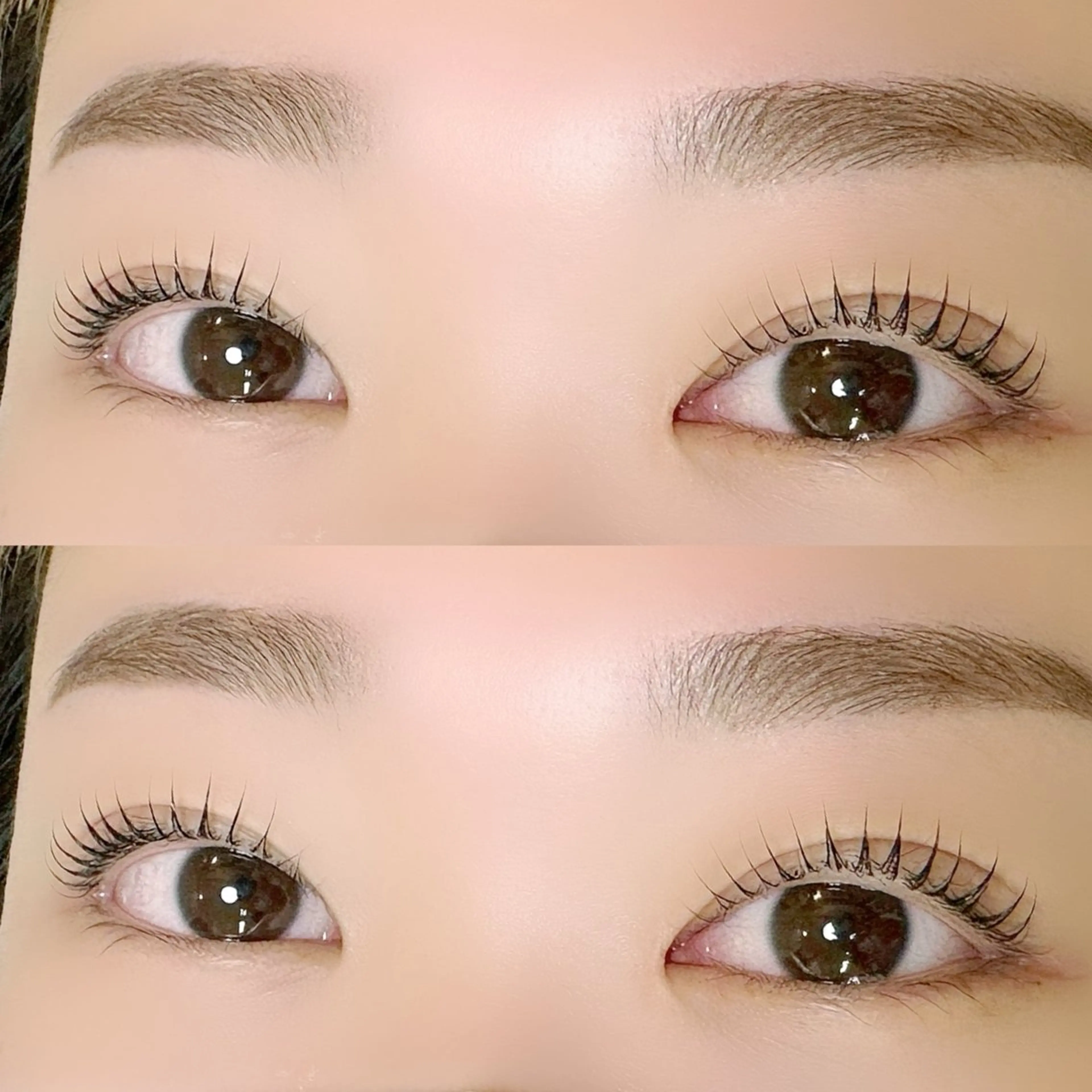 マツエク・マツパ パリジェンヌラッシュリフト マツパ alice tokyo中山★のマツエク・マツパデザイン