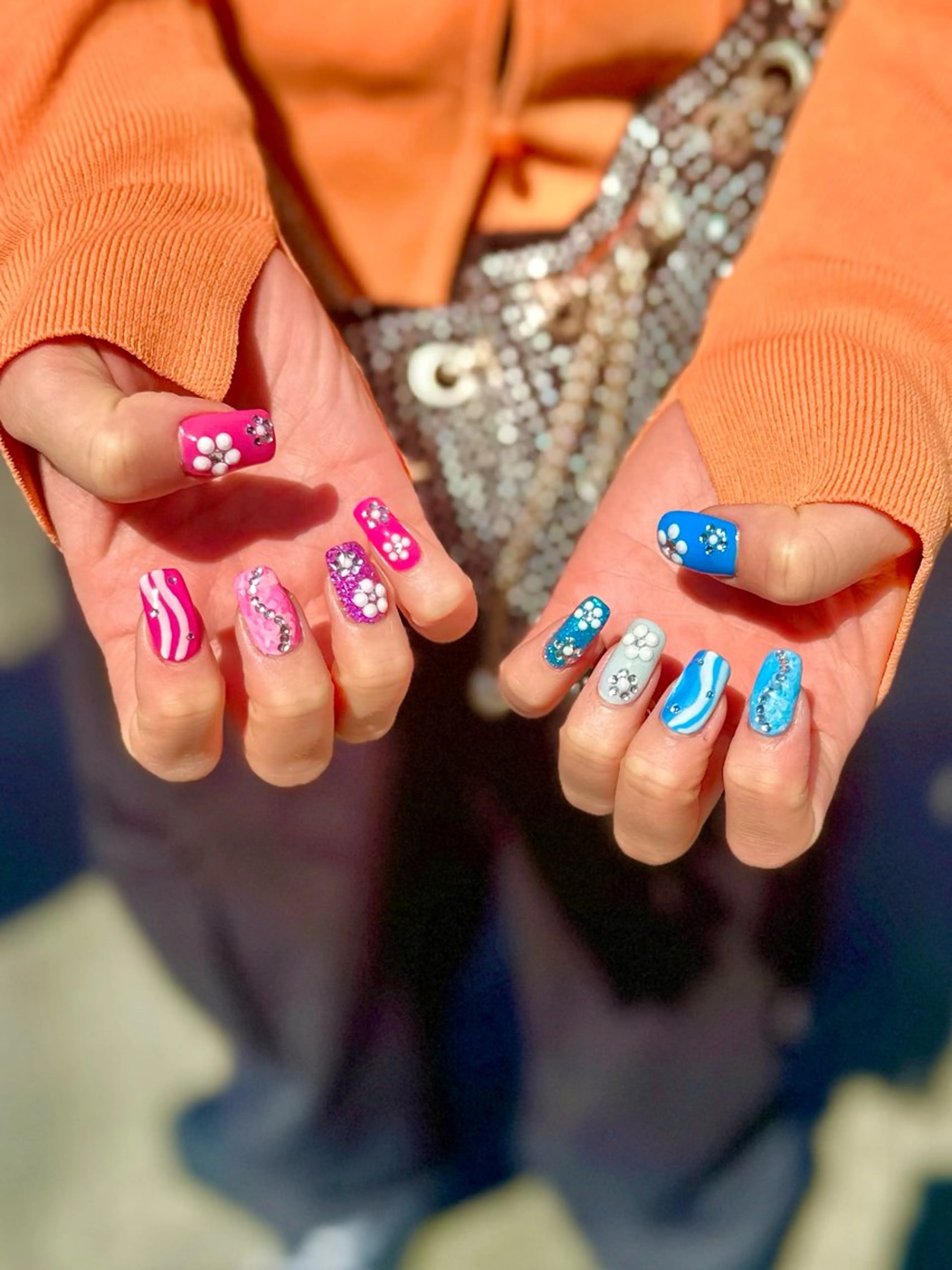 ネイル マルサンカクシカク所属・○△□ 守口市のネイルデザイン