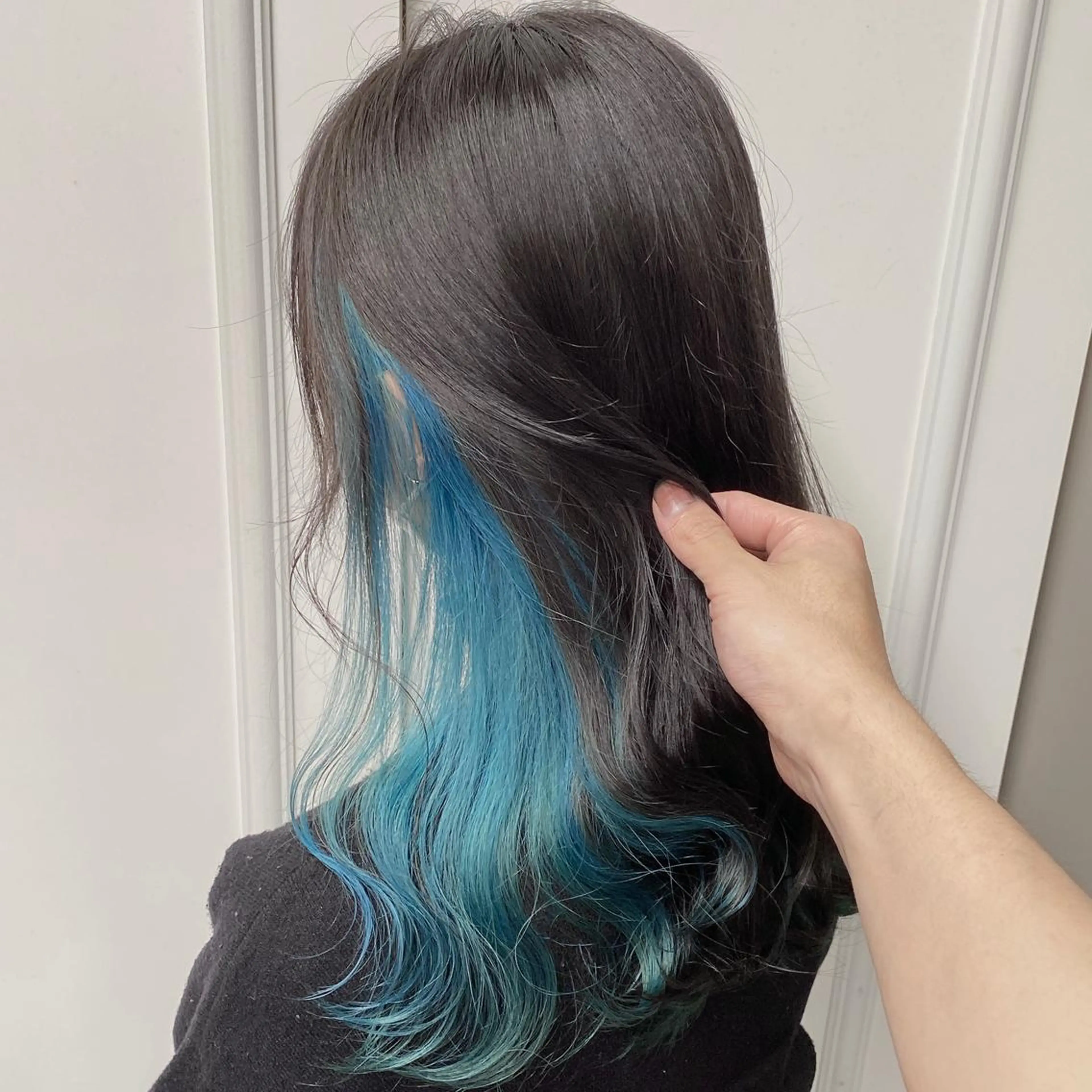 ロング カラー ヘアアレンジ 💕上野美容師☁ ブリーチ💖サワのヘアスタイル