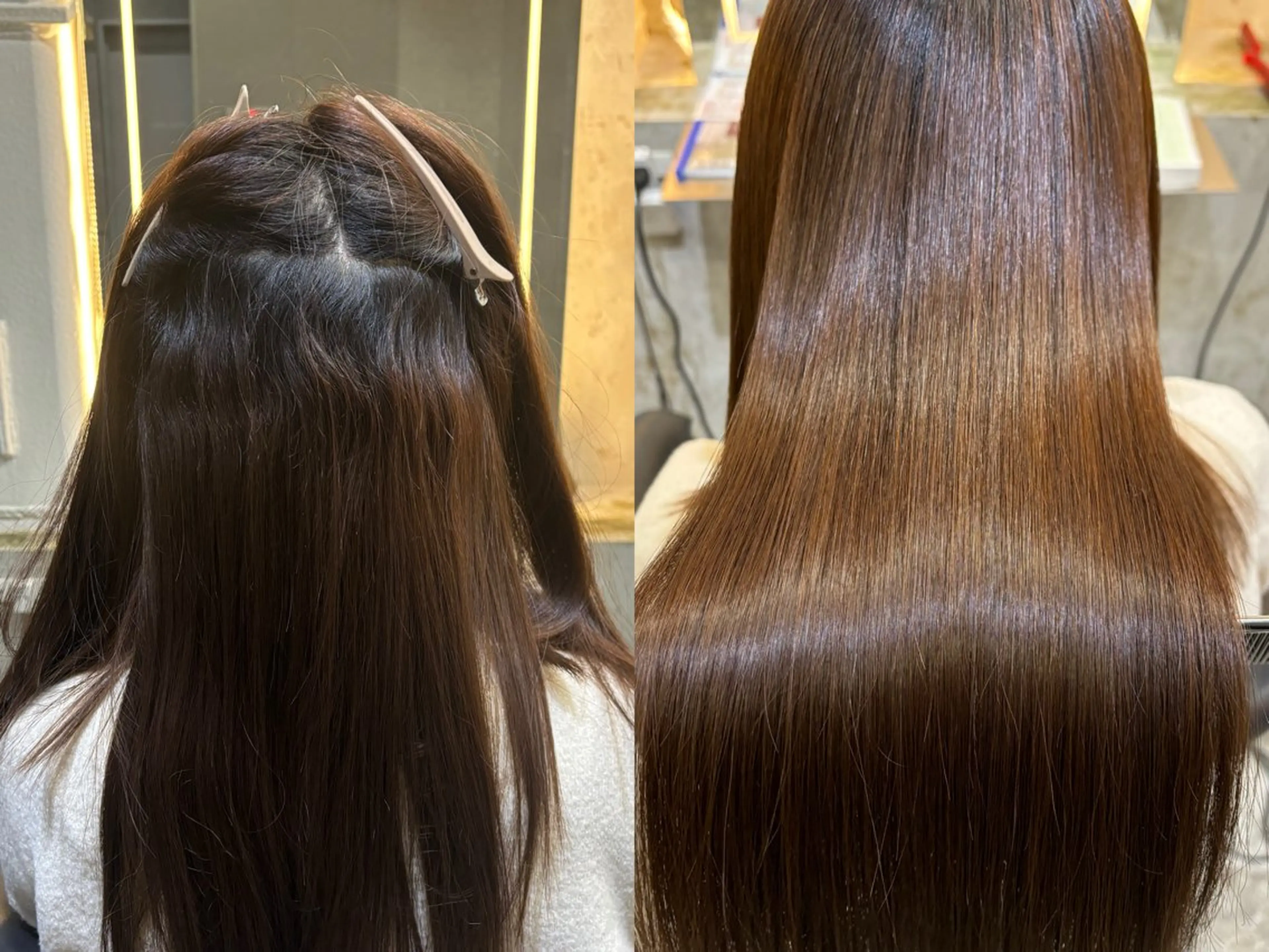 ロング 縮毛矯正 縮毛矯正 Lond表参道店所属・うる艶縮毛カラー✨ たいよう☀️のヘアスタイル