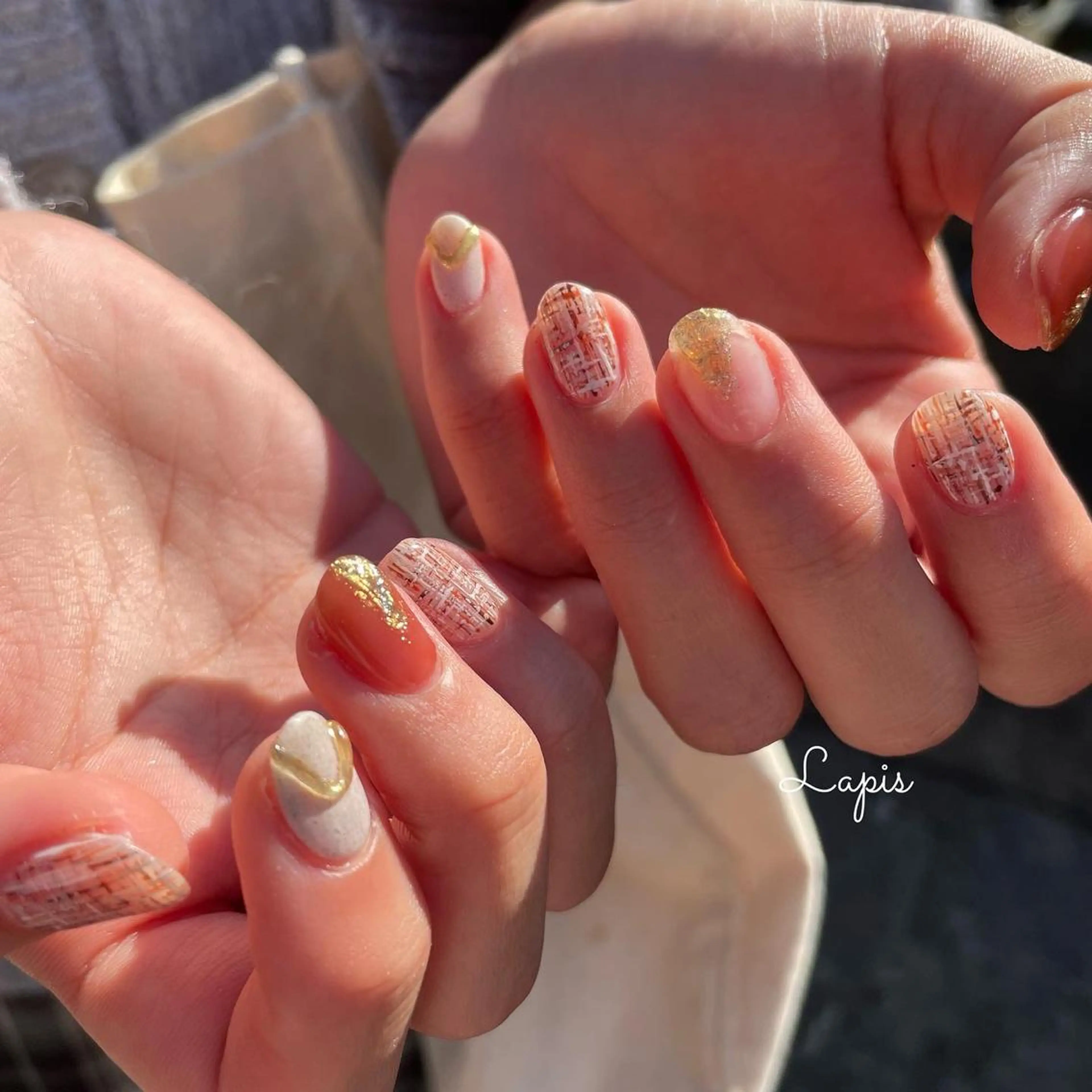 ネイル ハンドネイル Lapis *のネイルデザイン