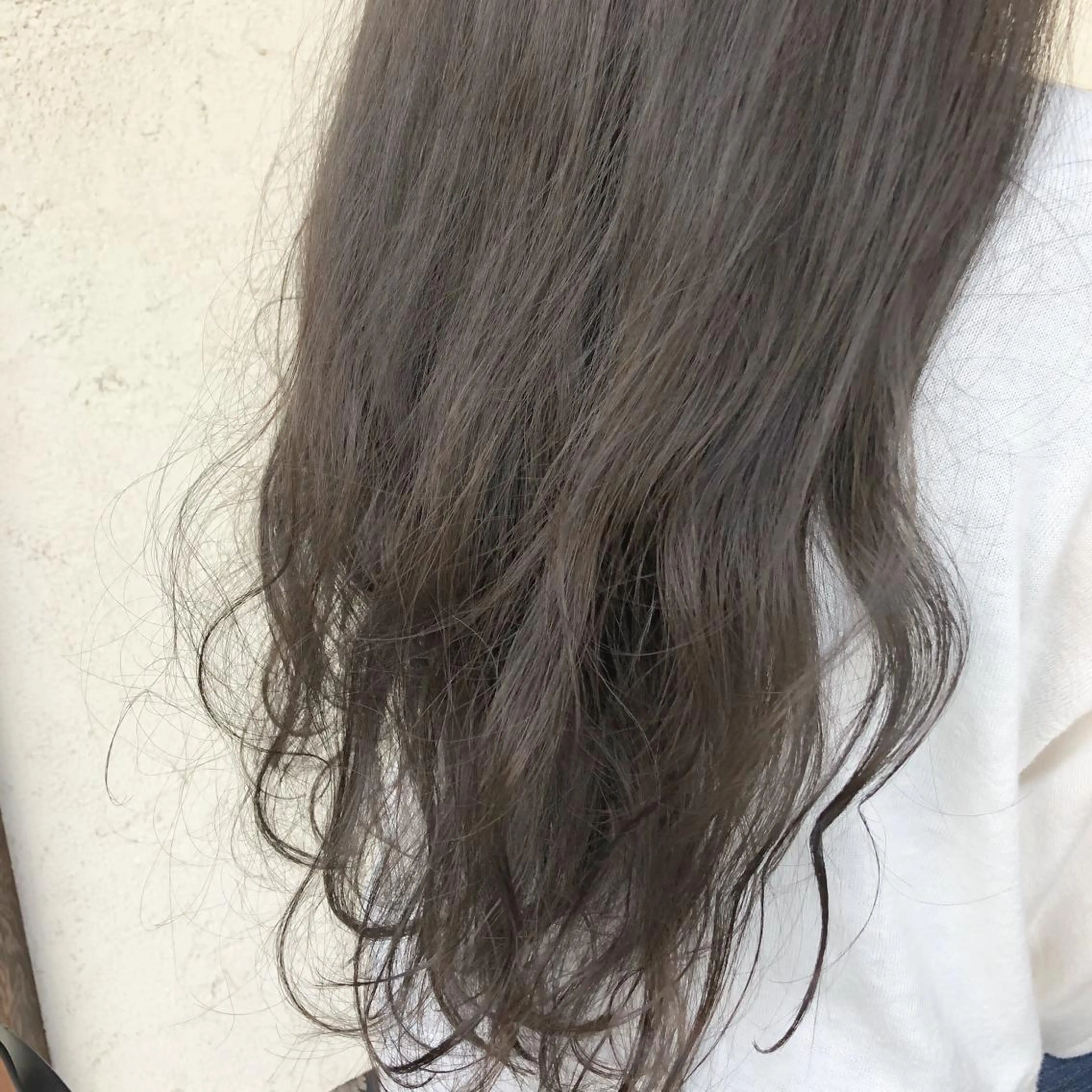 ロング カラー アディクシーカラー ブリーチ ブリーチなしカラー カット ヘアカラー トリートメント ヘアセット 艶髪育成サロン 京橋　shinのヘアスタイル