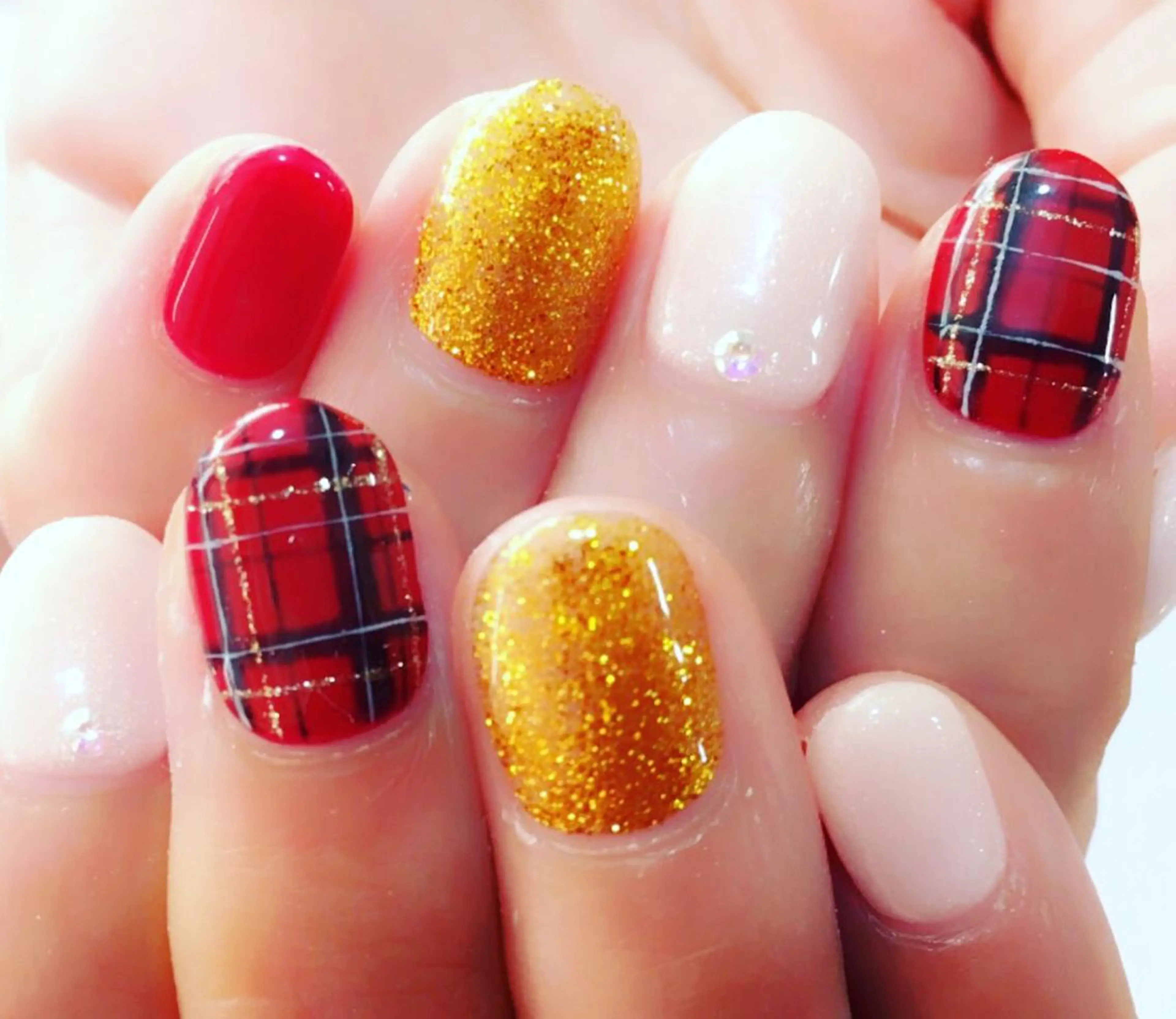 ショート カラー メンズ キッズ ネイル NAILSGOGO shibuyaのネイルデザイン