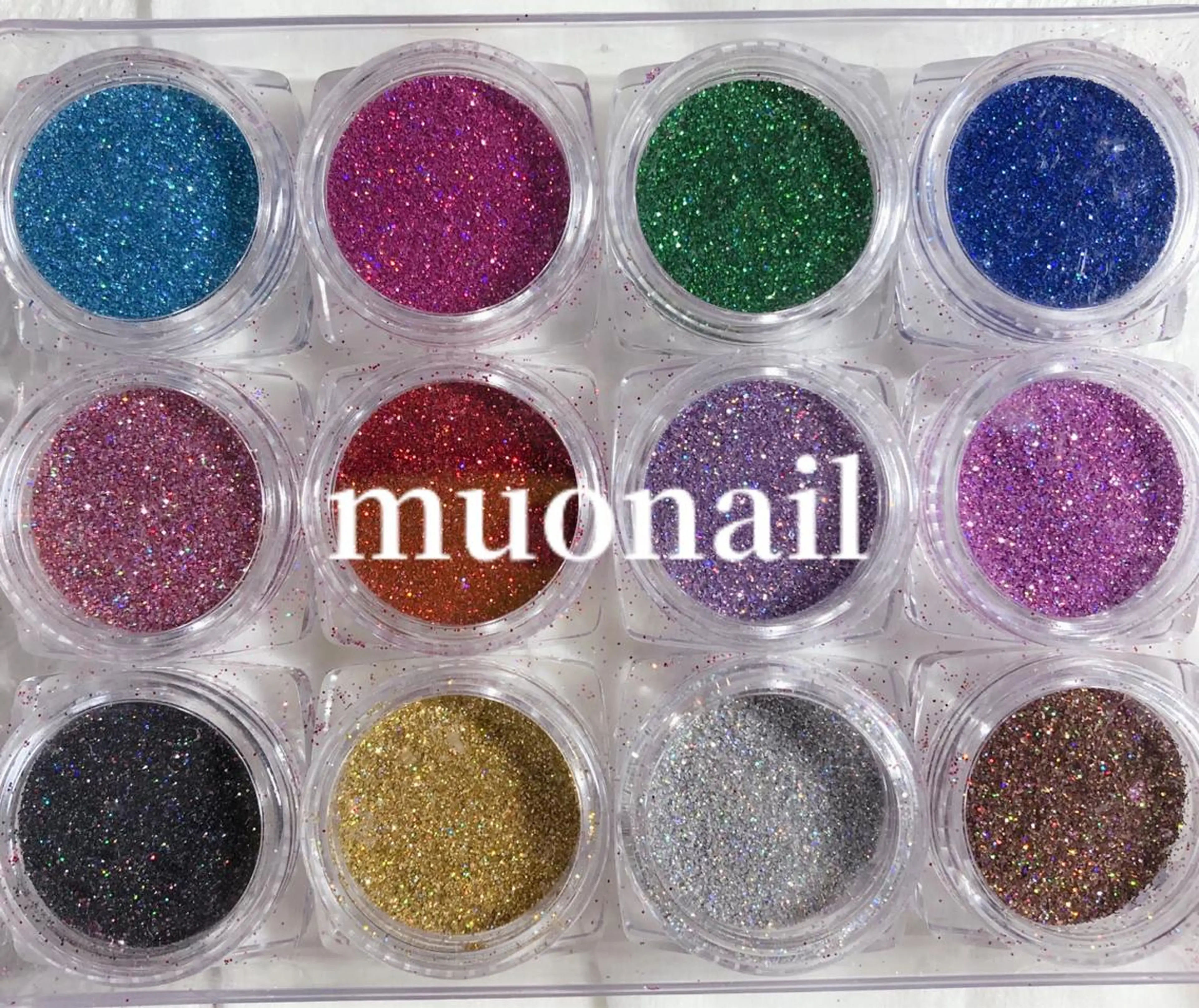 ネイル グラデーション ラメ(グリッター) ラメグラデーション 中川 ほののネイルデザイン