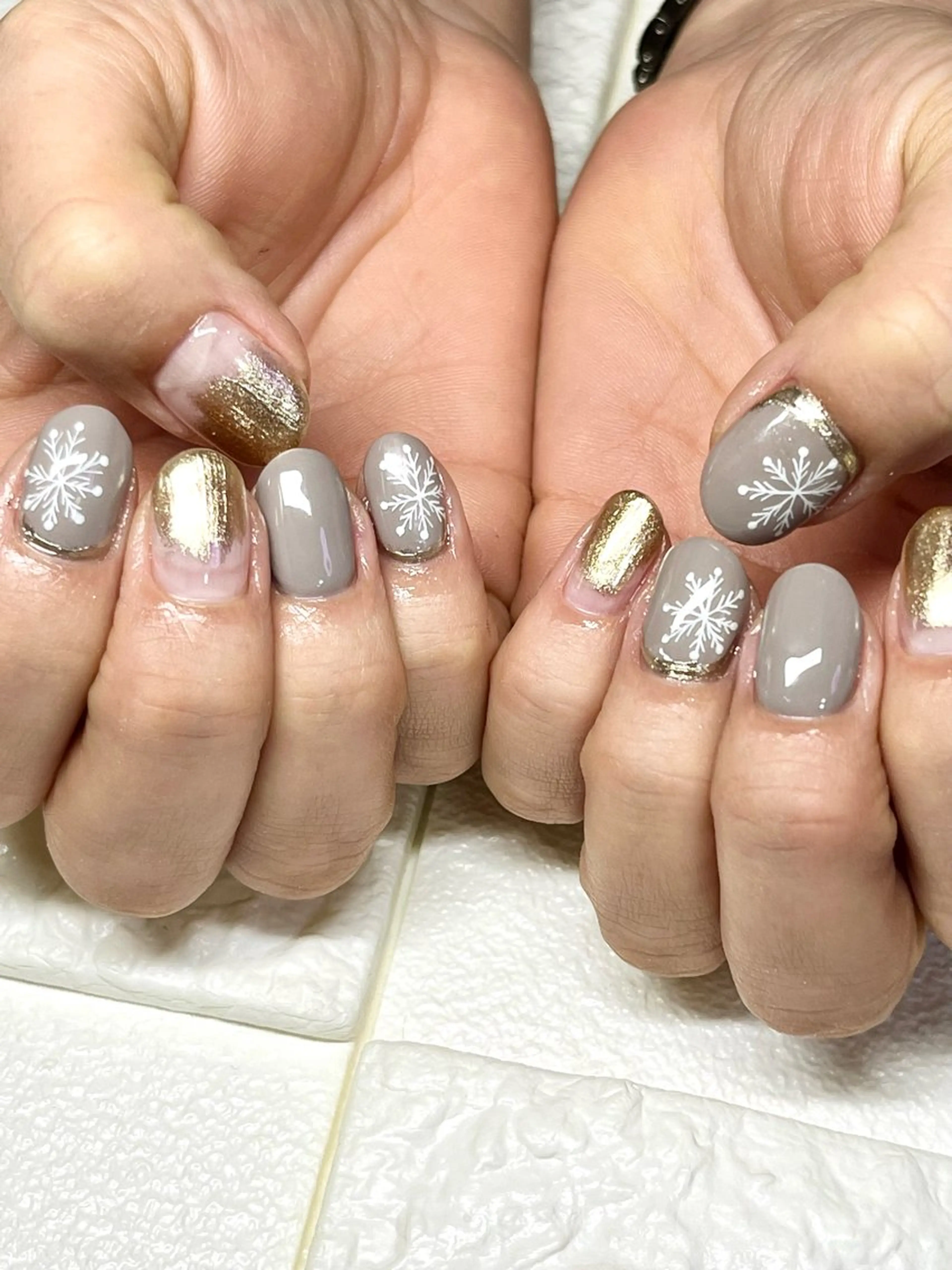 ネイル アートネイル 持ち込み ハンドネイル まり りぃ〜んのネイルデザイン