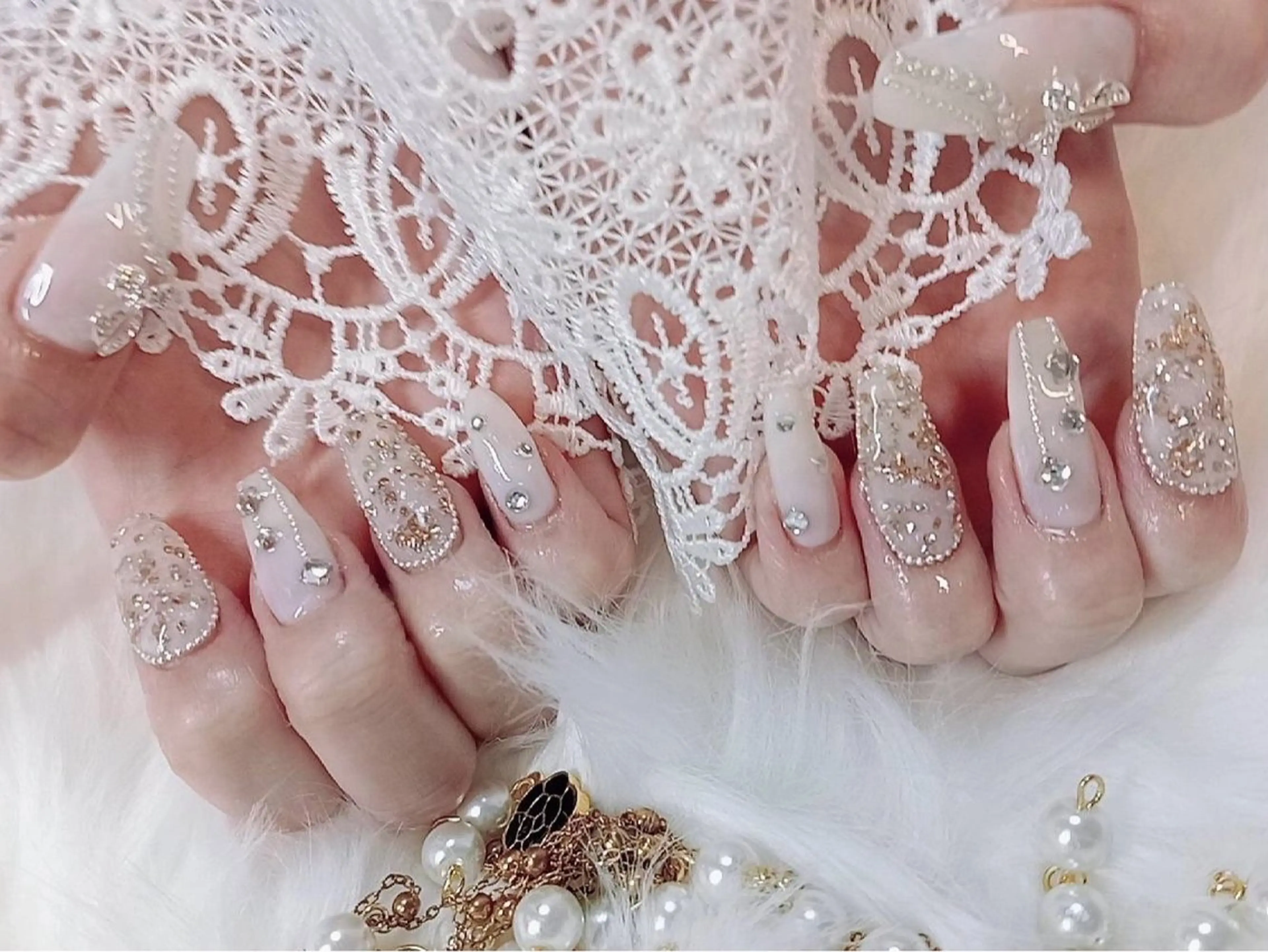 セミロング Hanaai Salon新宿店のネイルデザイン