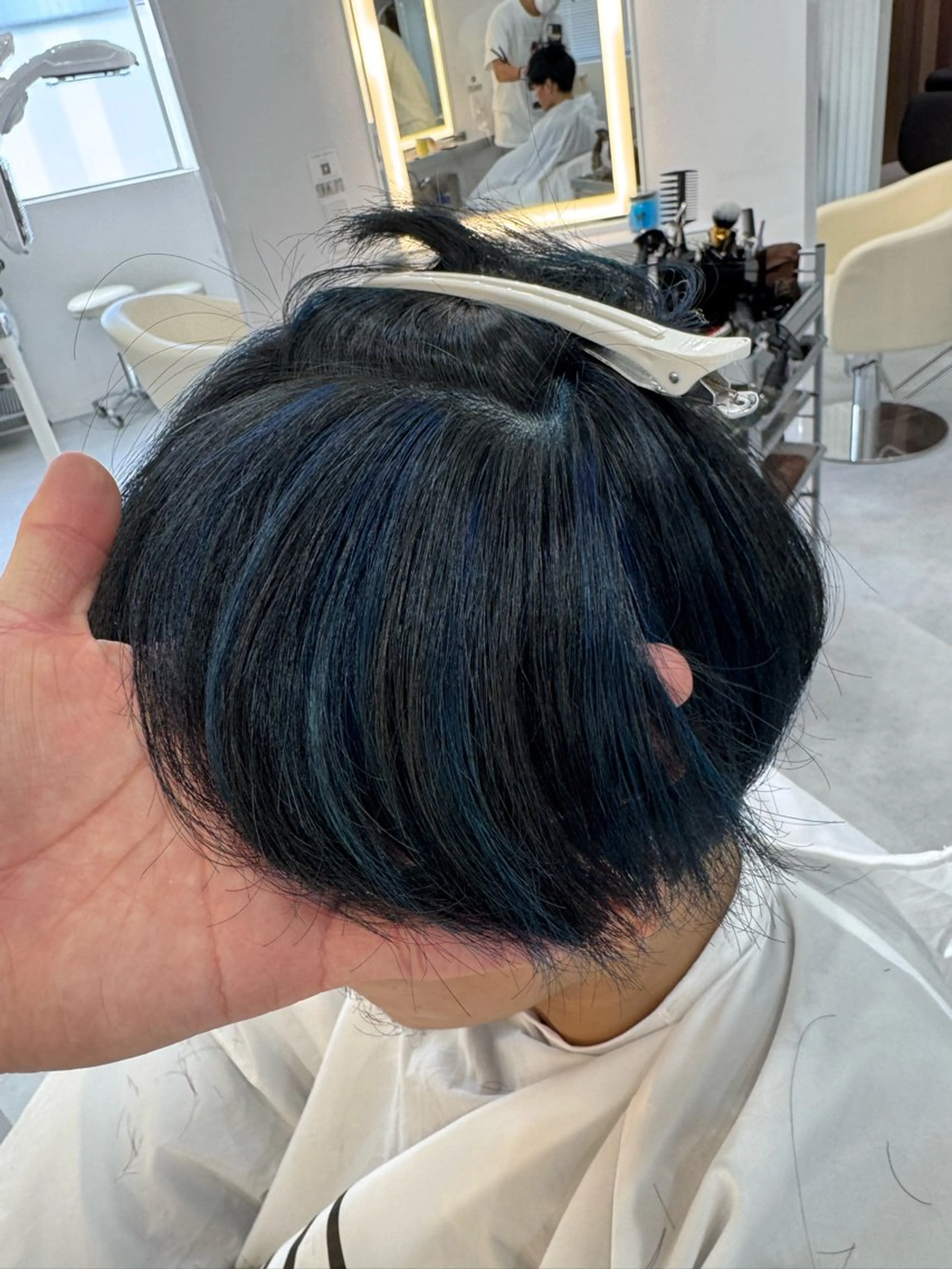 カラー メンズ R/🤎 パーマ＆ブリーチ🔥のヘアスタイル