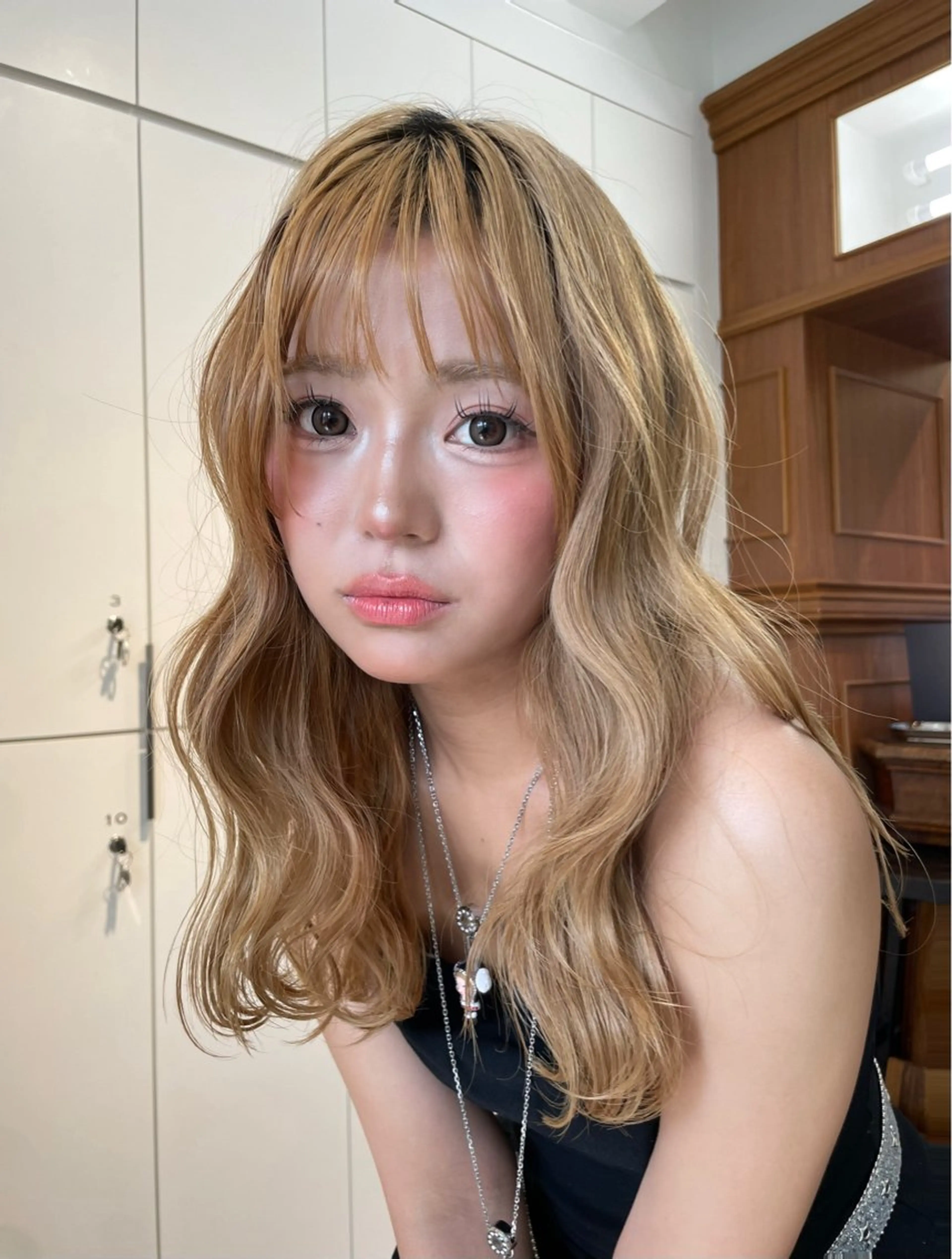 ロング ヘアカラー トリートメント Lond re Maison所属・骨格補正ボブ／艶 カラー🌸さくら🌸のヘアスタイル