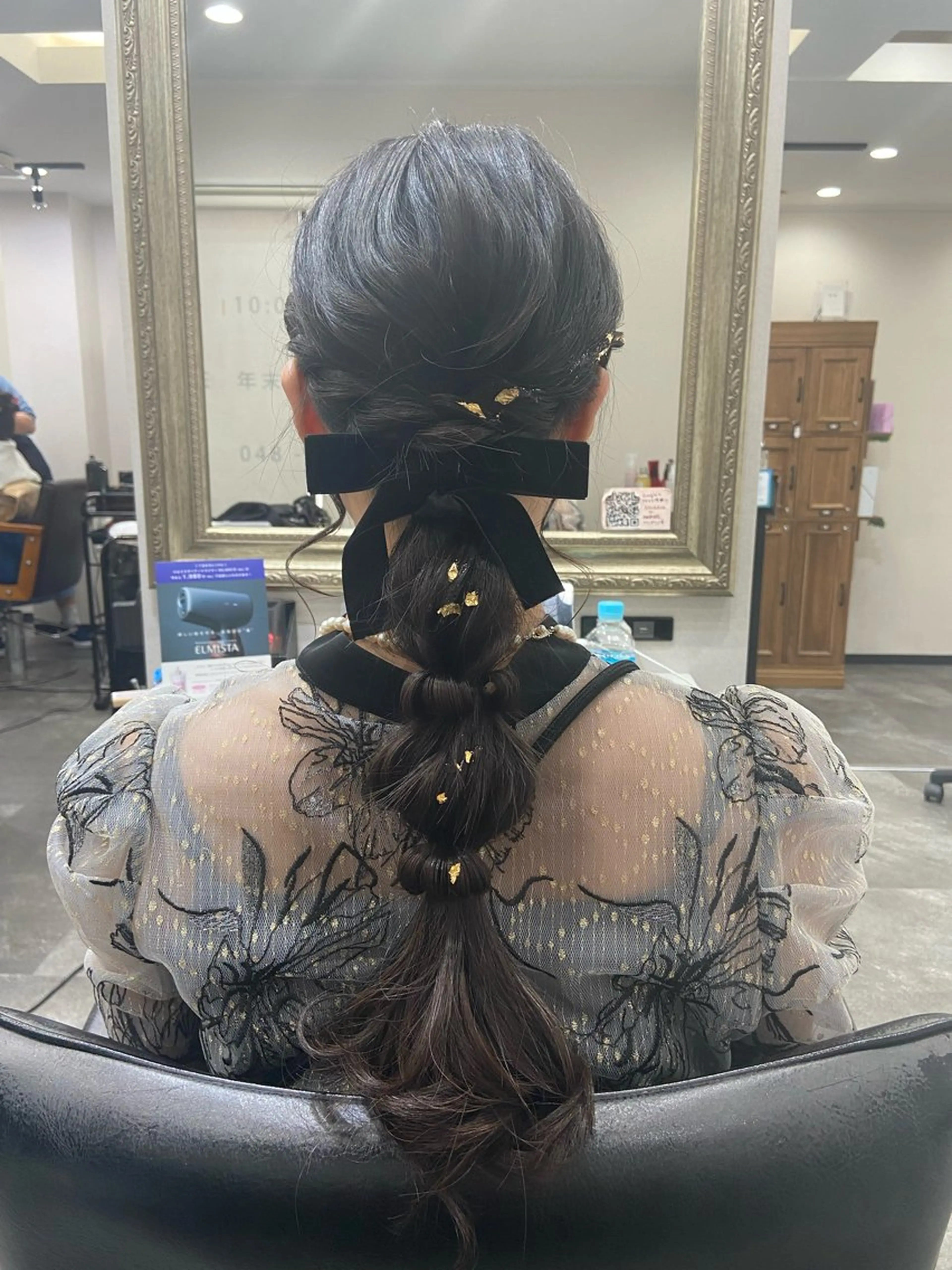 ロング ヘアアレンジ 籾木 美優のヘアスタイル