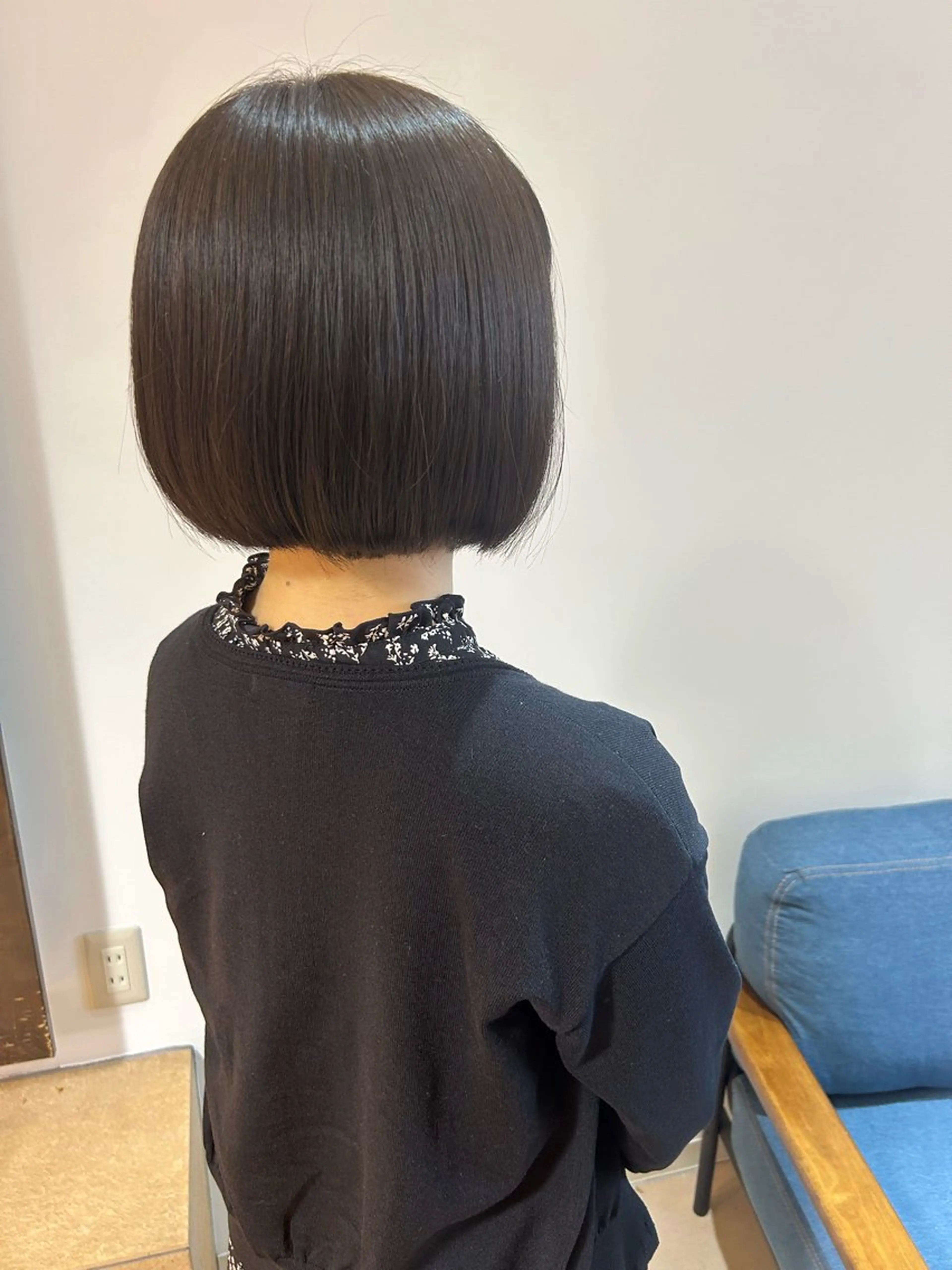 〖レディース限定〗カット + 縮毛矯正（リタッチ:目安6cm）の写真