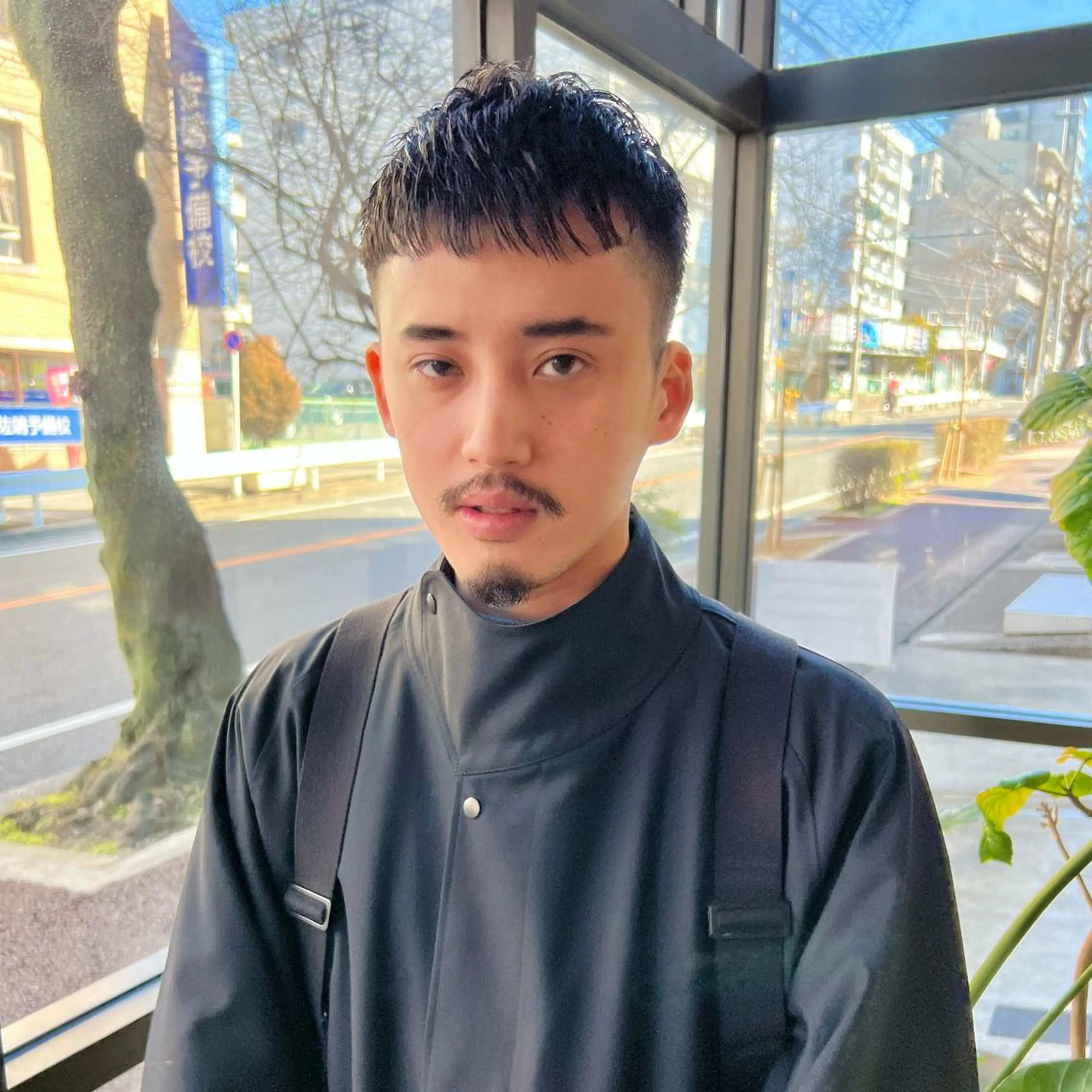 メンズ メンズベリーショート カット ヘッドスパ メンズパーマ/フェ ザーパーマ/古川晴輝のヘアスタイル