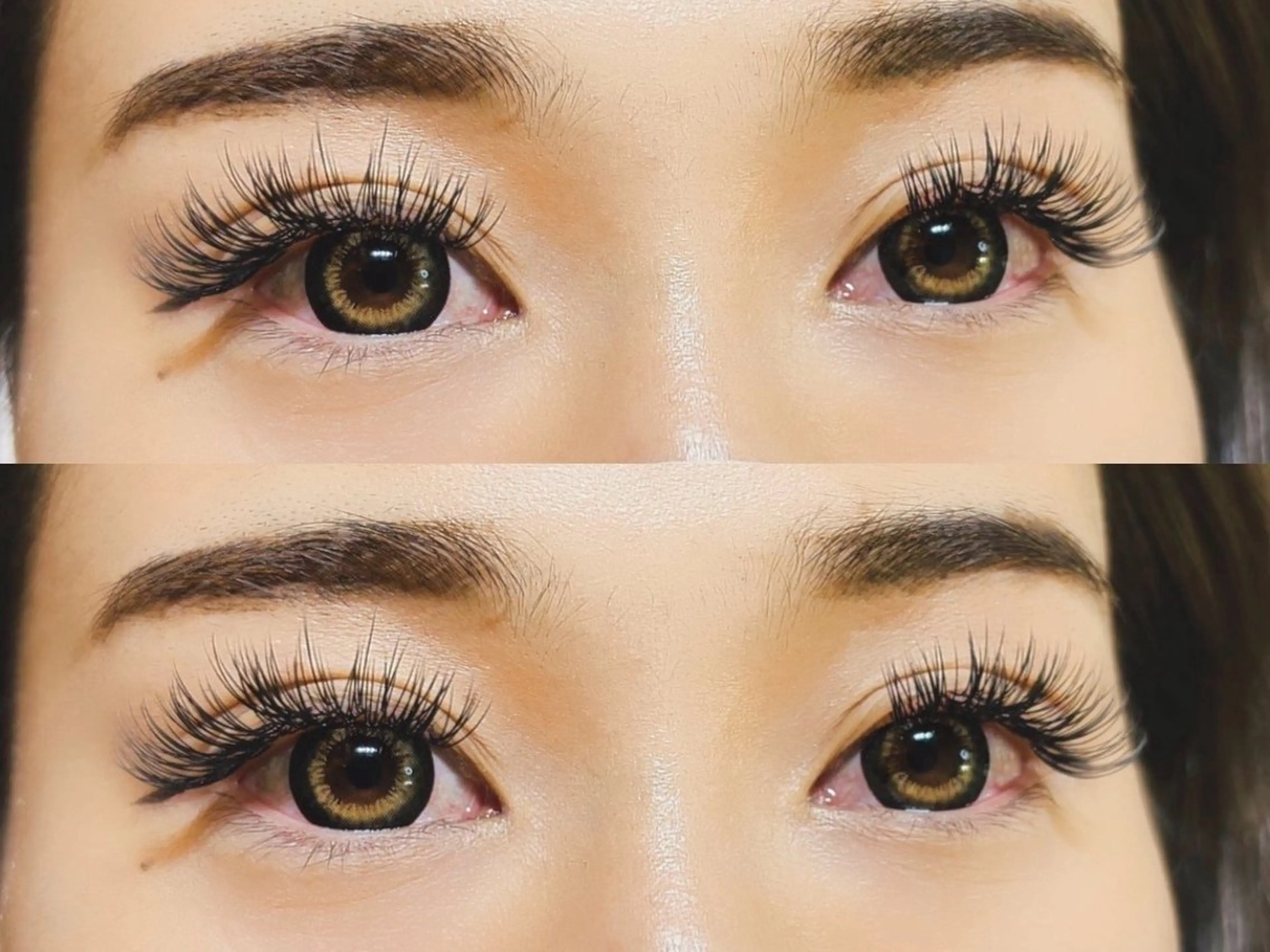 マツエク・マツパ 付け放題 バインドロック 束感まつ毛 フラットラッシュ パリジェンヌラッシュリフト マツエク オーロラ所属・AURORA RINAのマツエク・マツパデザイン