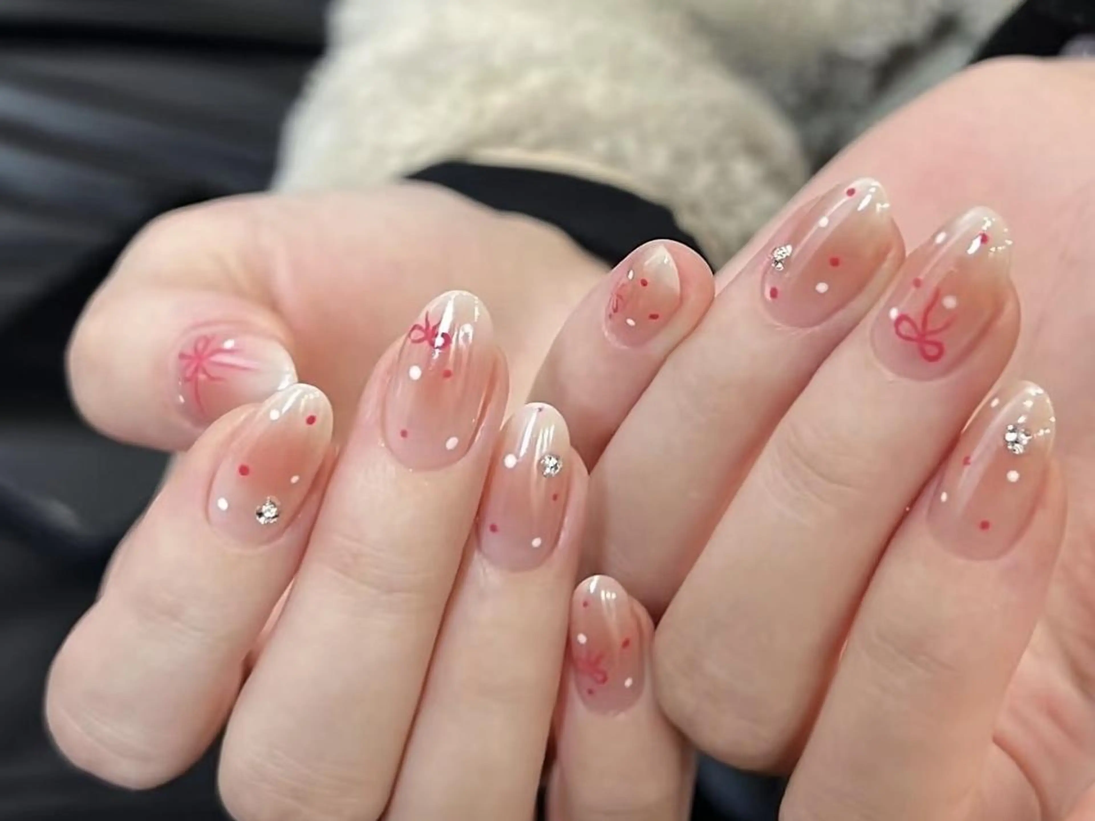 メンズ ネイル メンズ韓国風 オーロラネイル チークネイル 長さ出し フットネイル Candy nailのネイルデザイン