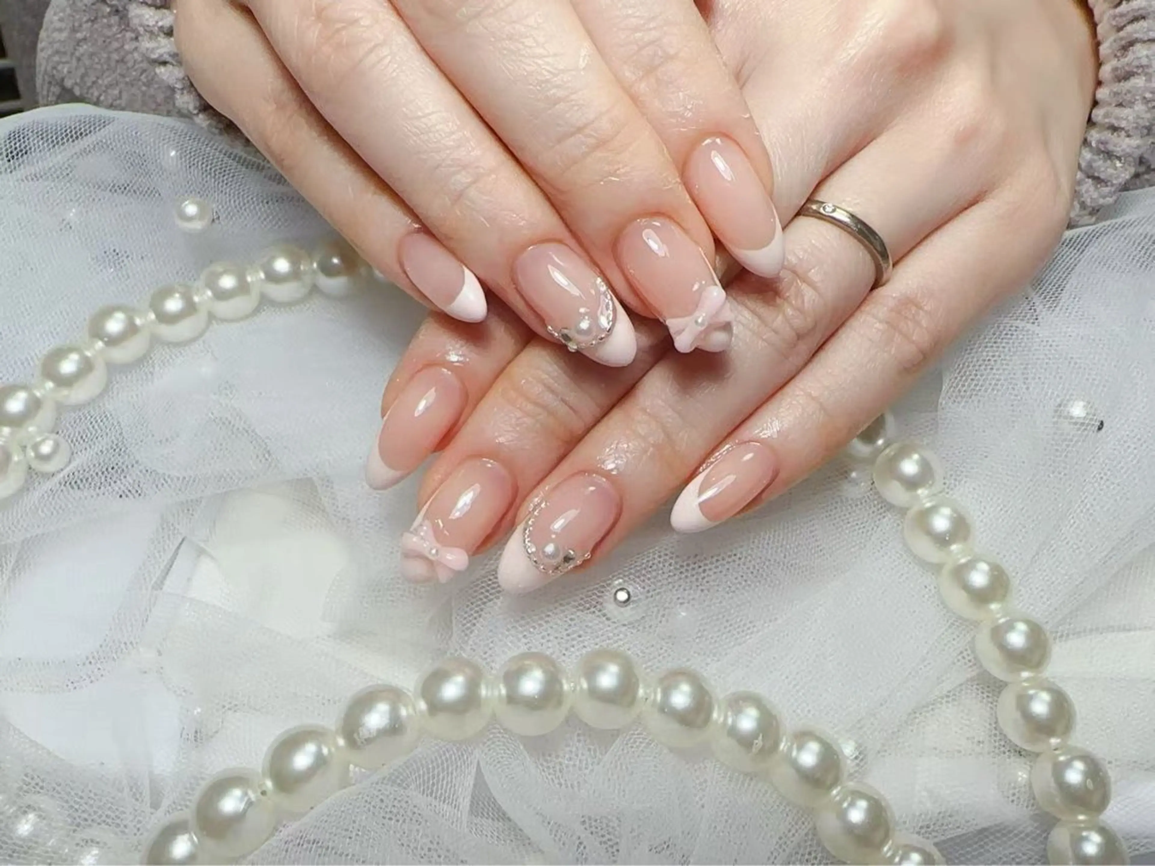 ネイル ハンドネイル ハンドケア ゆ きのネイルデザイン