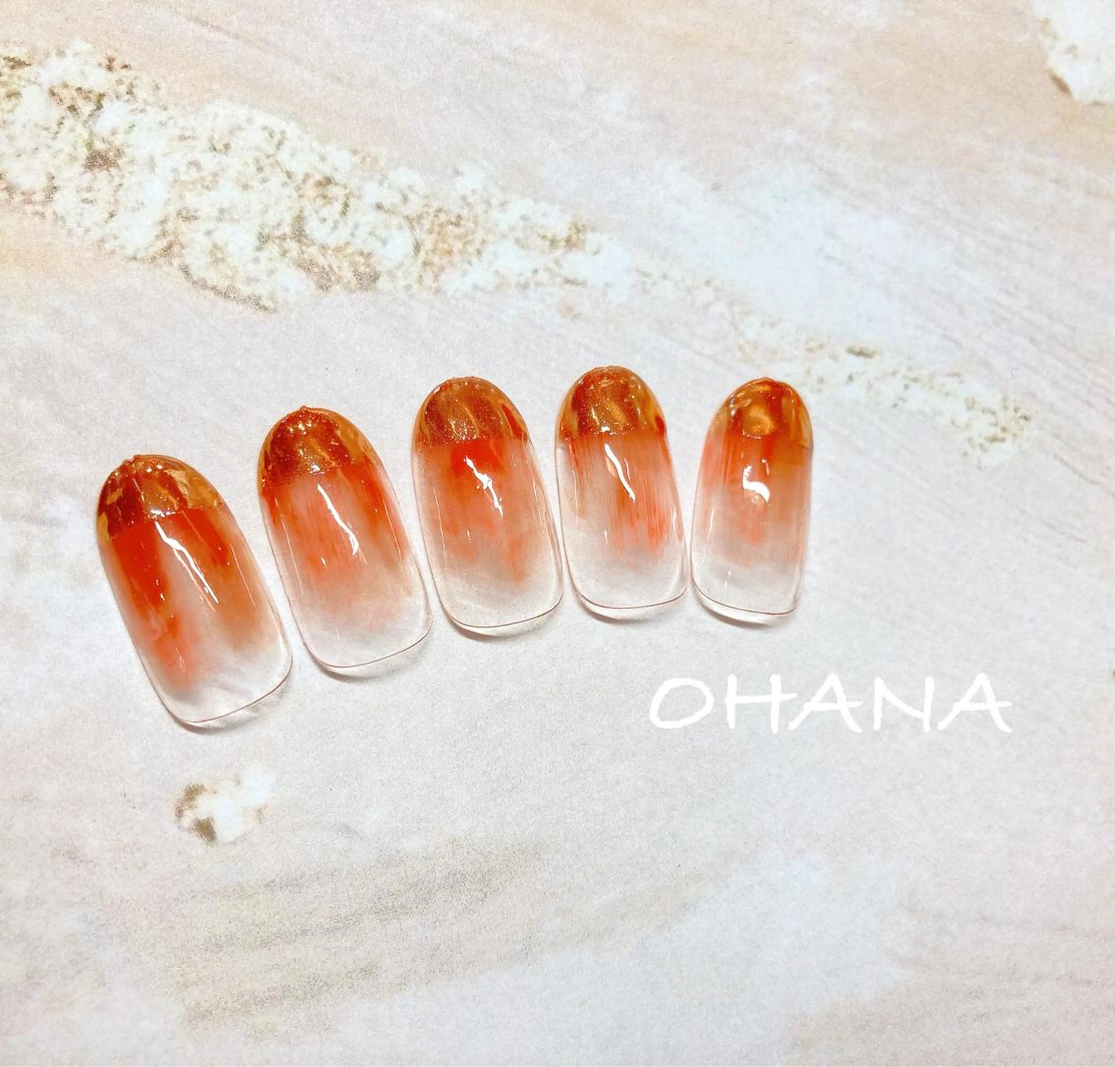 ネイル べっ甲ネイル フットネイル マグネットネイル ミラーネイル ニュアンスネイル nailroom  OHANA所属・nailroom OHANA🌴のネイルデザイン