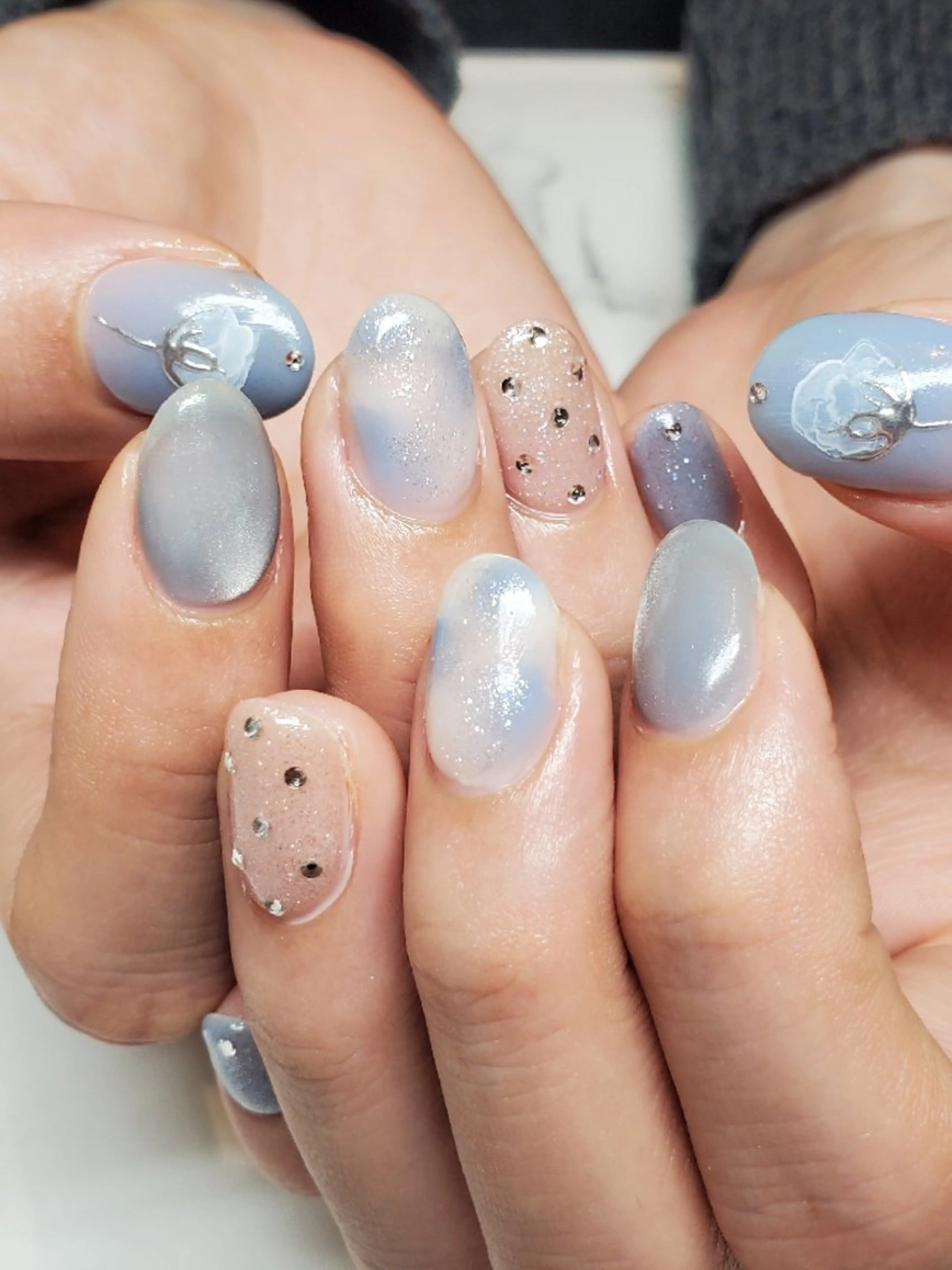 ネイル ハンドネイル ୨୧arc マツダ୨୧のネイルデザイン