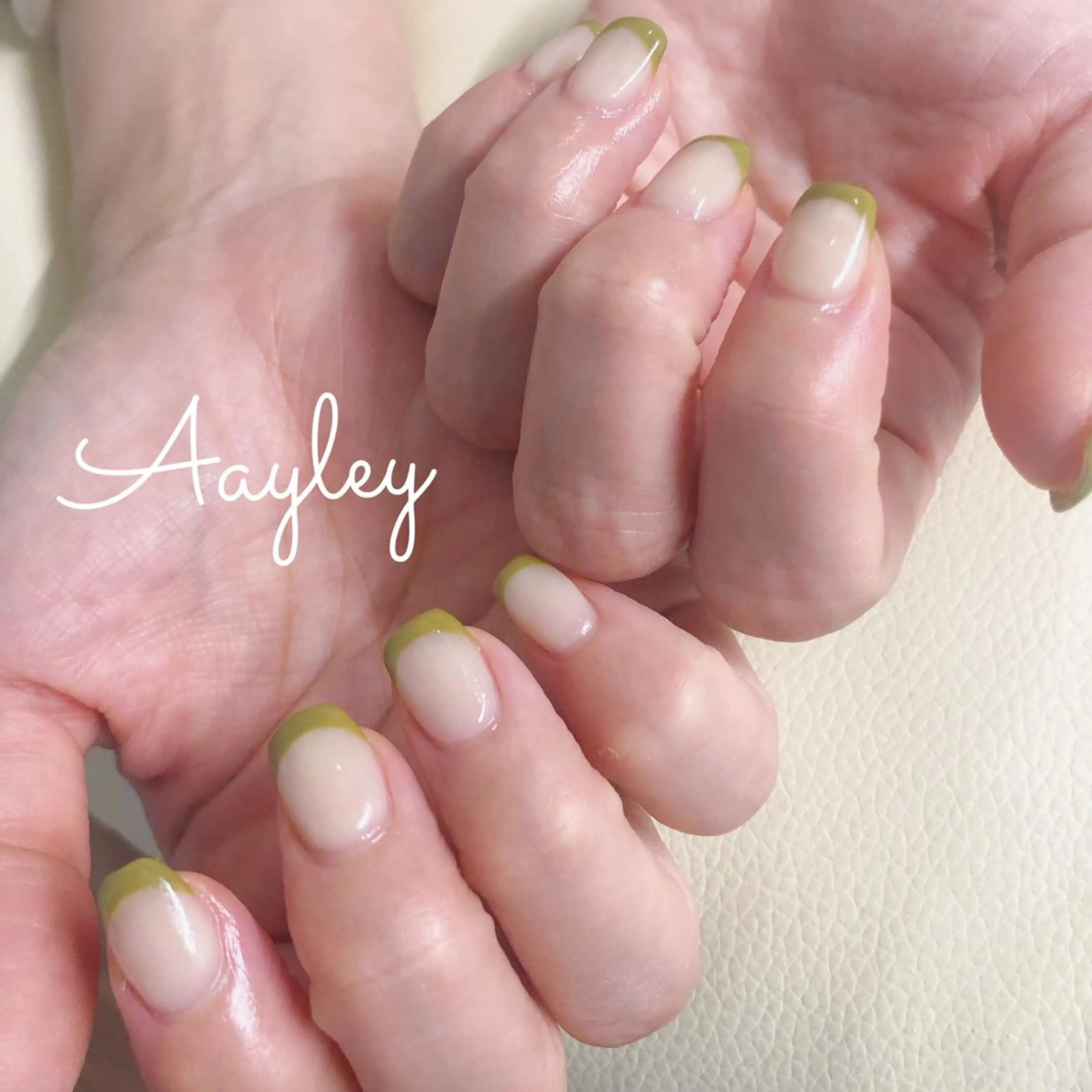 ショート カラー ネイル Aayley(アイリー)Salon所属・Aayley アイリ―サロンのネイルデザイン