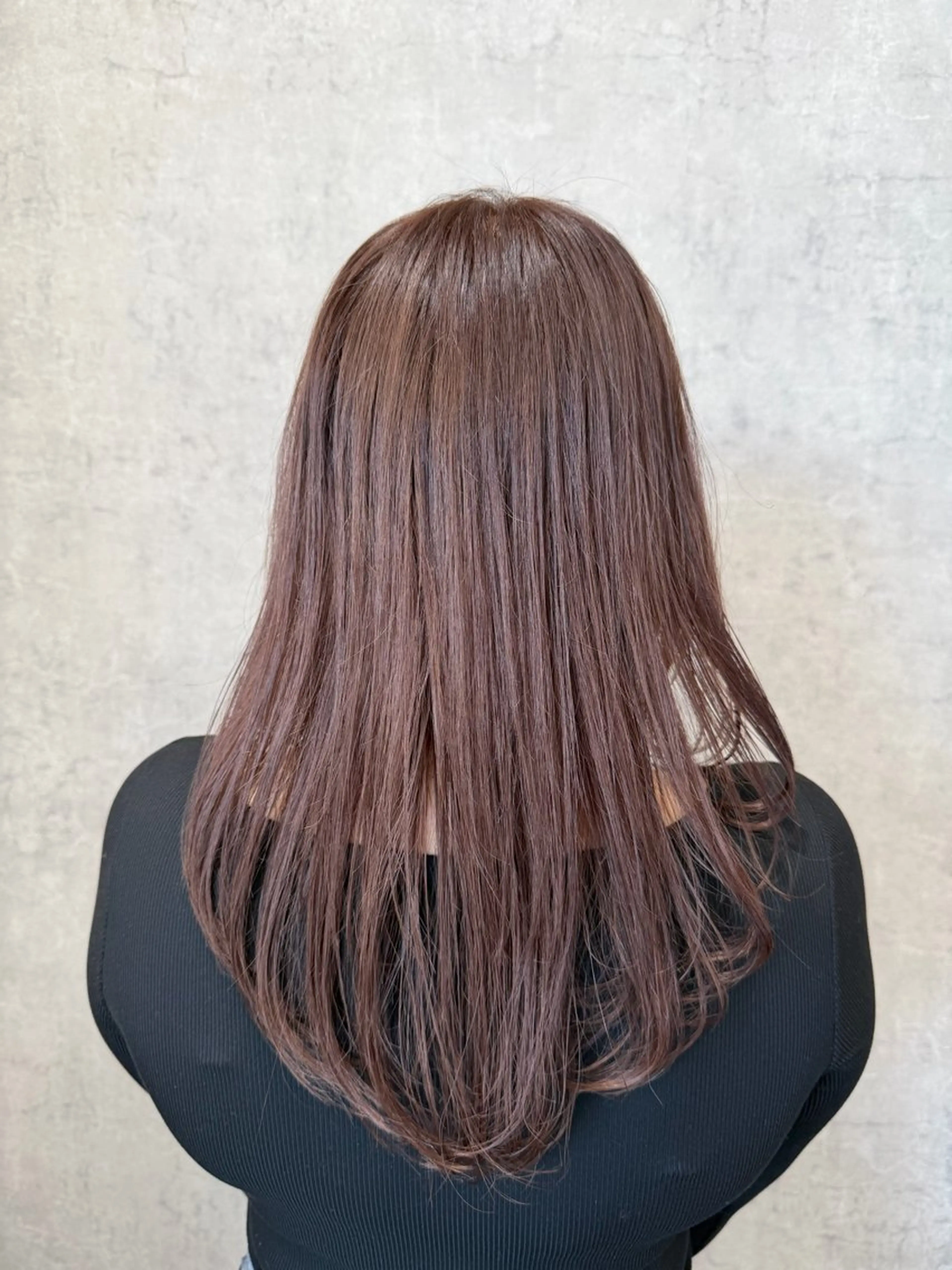 ロング カラー ブラウンカラー ラベンダーカラー レイヤーカット カット 垢抜け特化 ひなり🥀のヘアスタイル