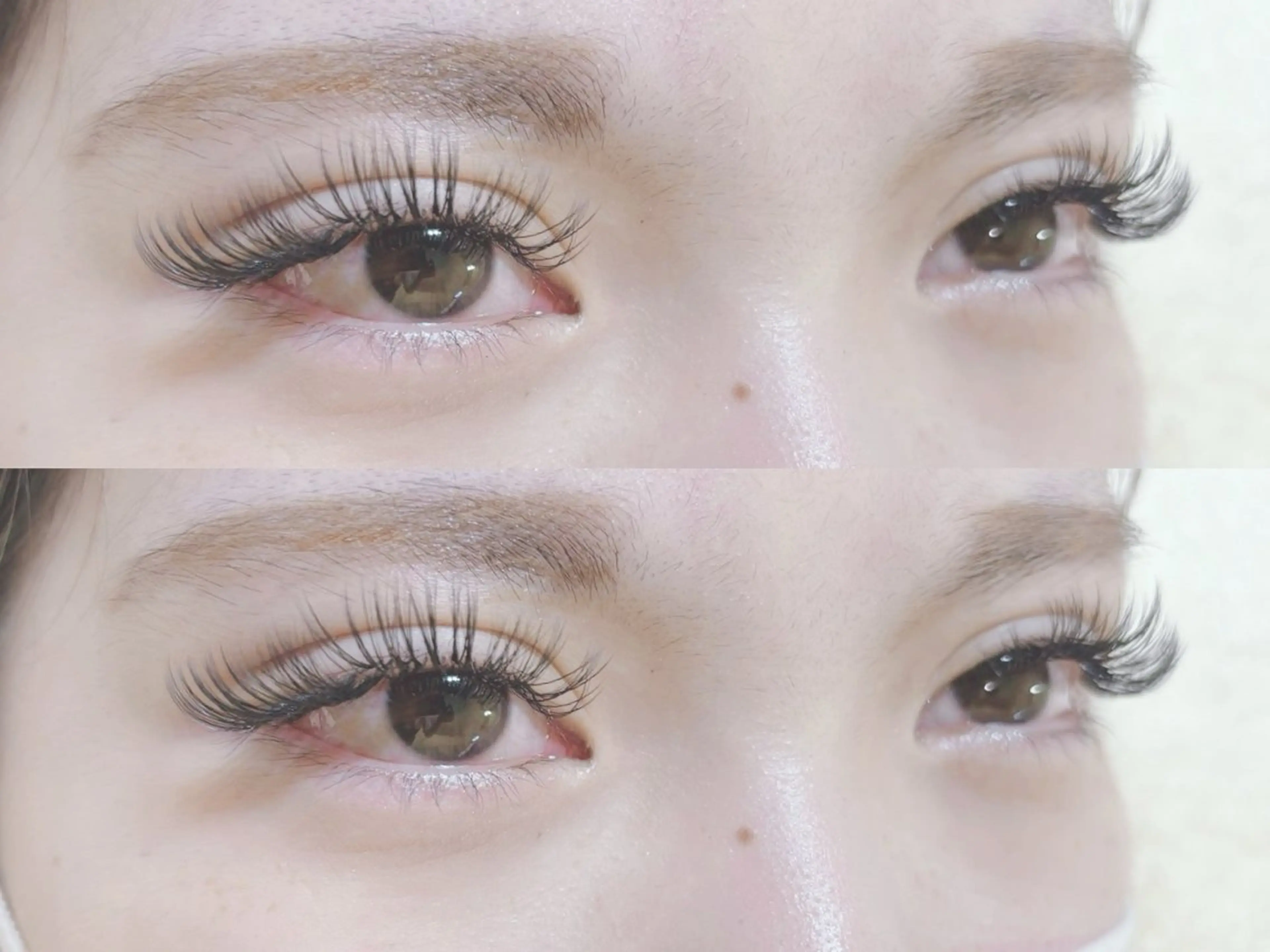 マツエク・マツパ 付け放題 バインドロック 束感まつ毛 フラットラッシュ パリジェンヌラッシュリフト マツエク オーロラ所属・AURORA RINAのマツエク・マツパデザイン